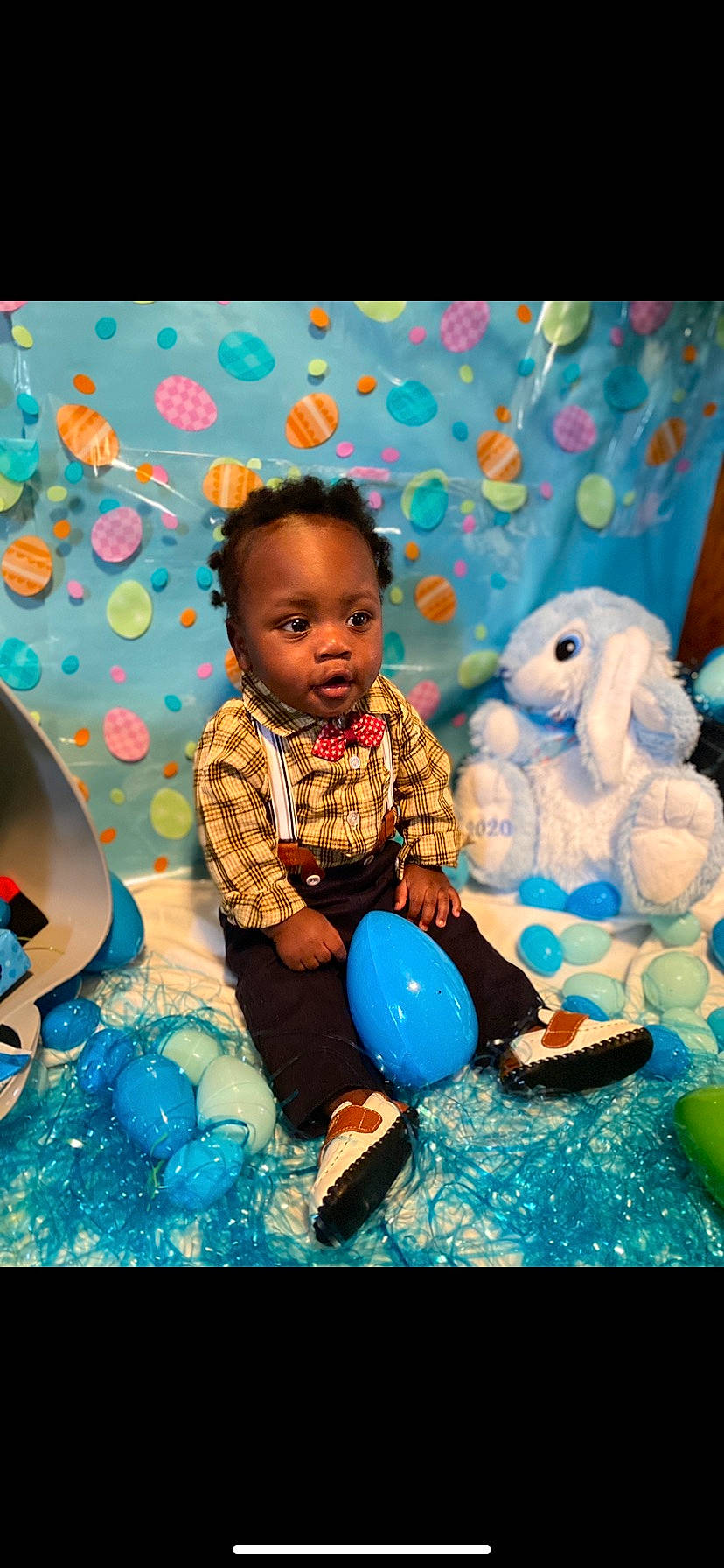 Amarion is registered to the contest to win money with this photo: adaptation, baby, blue, child, fun, happy, leisure, person, play, recreation, sitting, smile, toddler, toy, turquoise, vacation