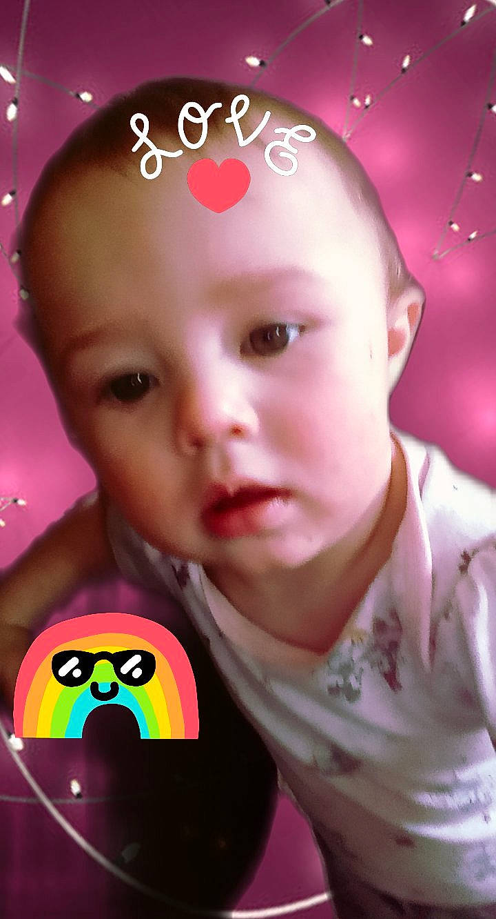 Lorraine is registered to the contest to win money with this photo: baby, beauty, cheek, chin, cool, eyebrow, eyelash, facial_expression, flash_photography, fun, happy, human, iris, lip, mouth, nose, organ, person, pink, skin