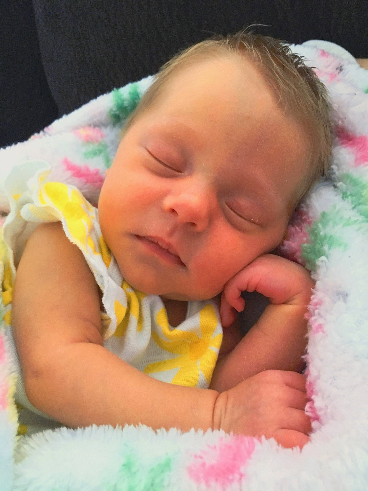 Ava Grace joined the competition — help win amazing prizes! baby, baby_sleeping, bedtime, blanket, cheek, child, ear, eye, face, hand, head, iris, lip, mouth, nap, nose, person, pink, skin, sleep