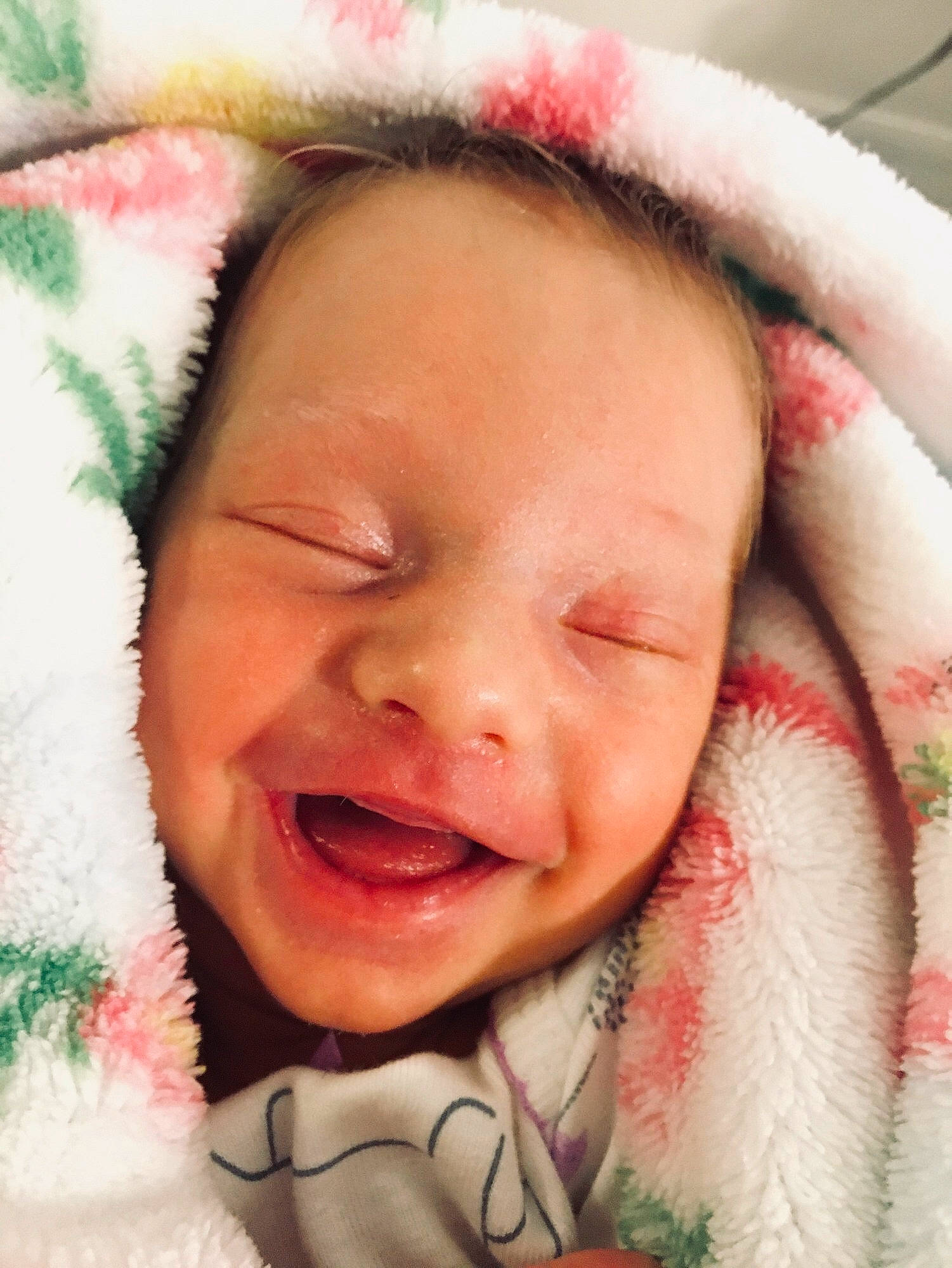 Ava Grace joined the competition — help win amazing prizes! baby, baby_making_funny_faces, beauty, cheek, child, chin, close_up, ear, eye, eyebrow, face, facial_expression, forehead, head, lip, mouth, nose, person, pink, skin