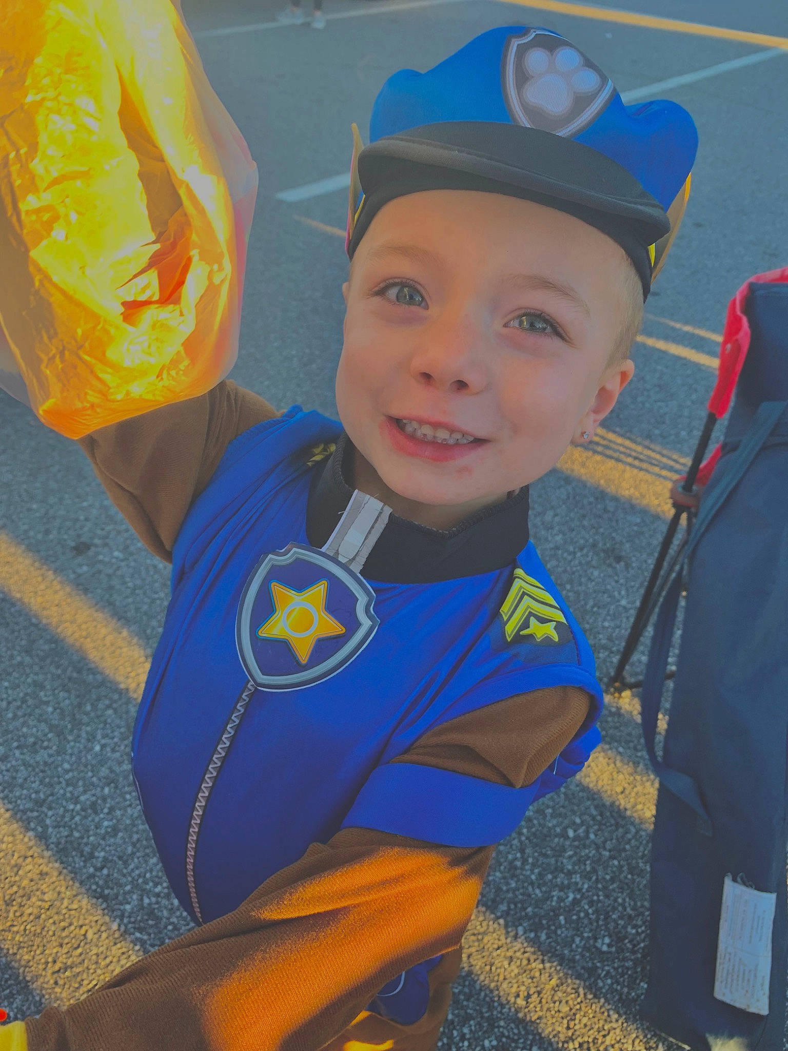 Kingston joined the competition — help win amazing prizes! azure, baseball_cap, cap, child, costume, electric_blue, eye, fictional_character, fun, happy, head, headwear, joy, leisure, person, personal_protective_equipment, recreation, smile, t_shirt, toddler