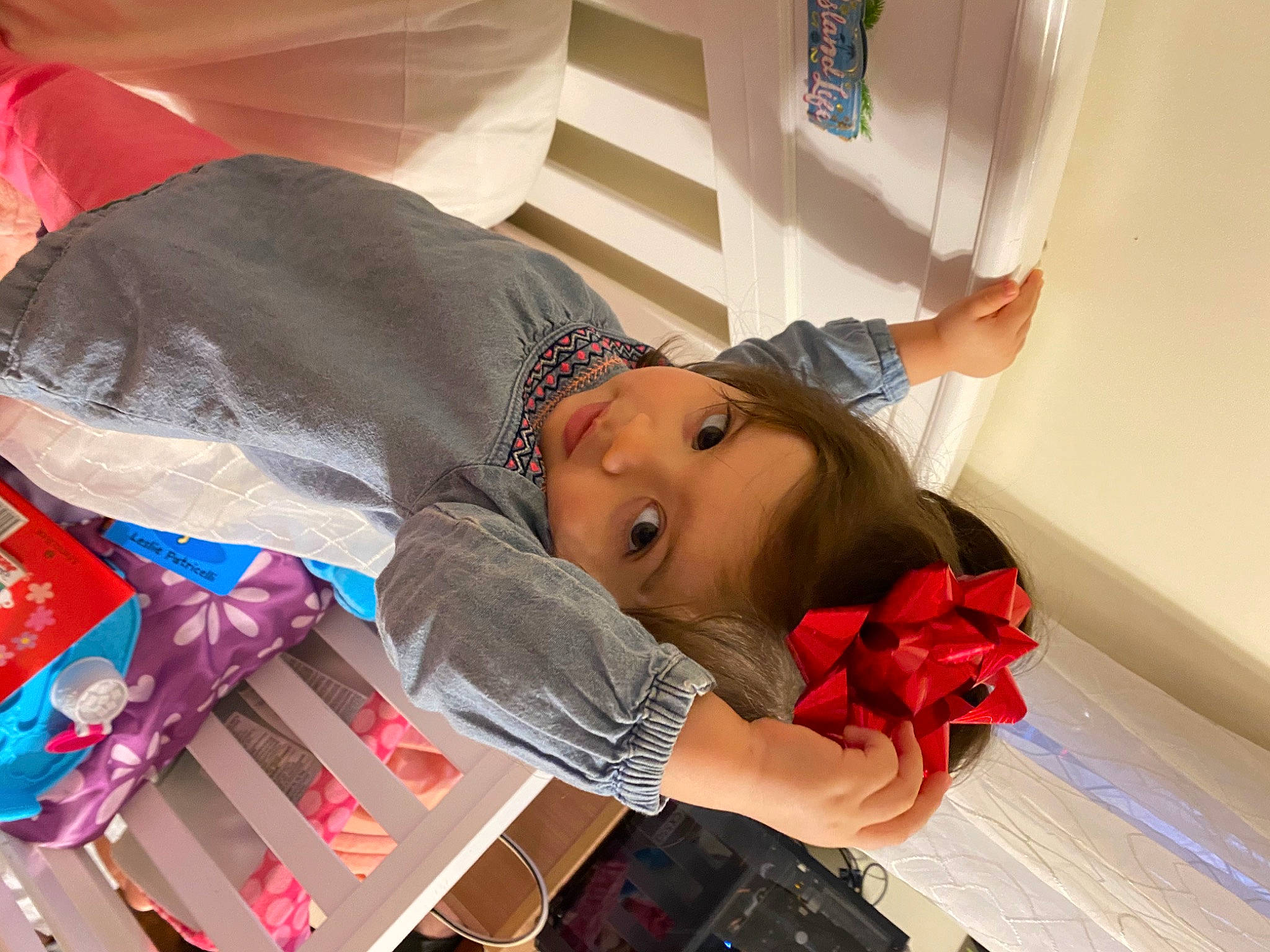 Briana joined the competition — help win amazing prizes! baby, baby_toddler_clothing, freezer, glove, kitchen_appliance, kitchen_utensil, person, plastic, plastic_bottle, refrigerator, transparent_material