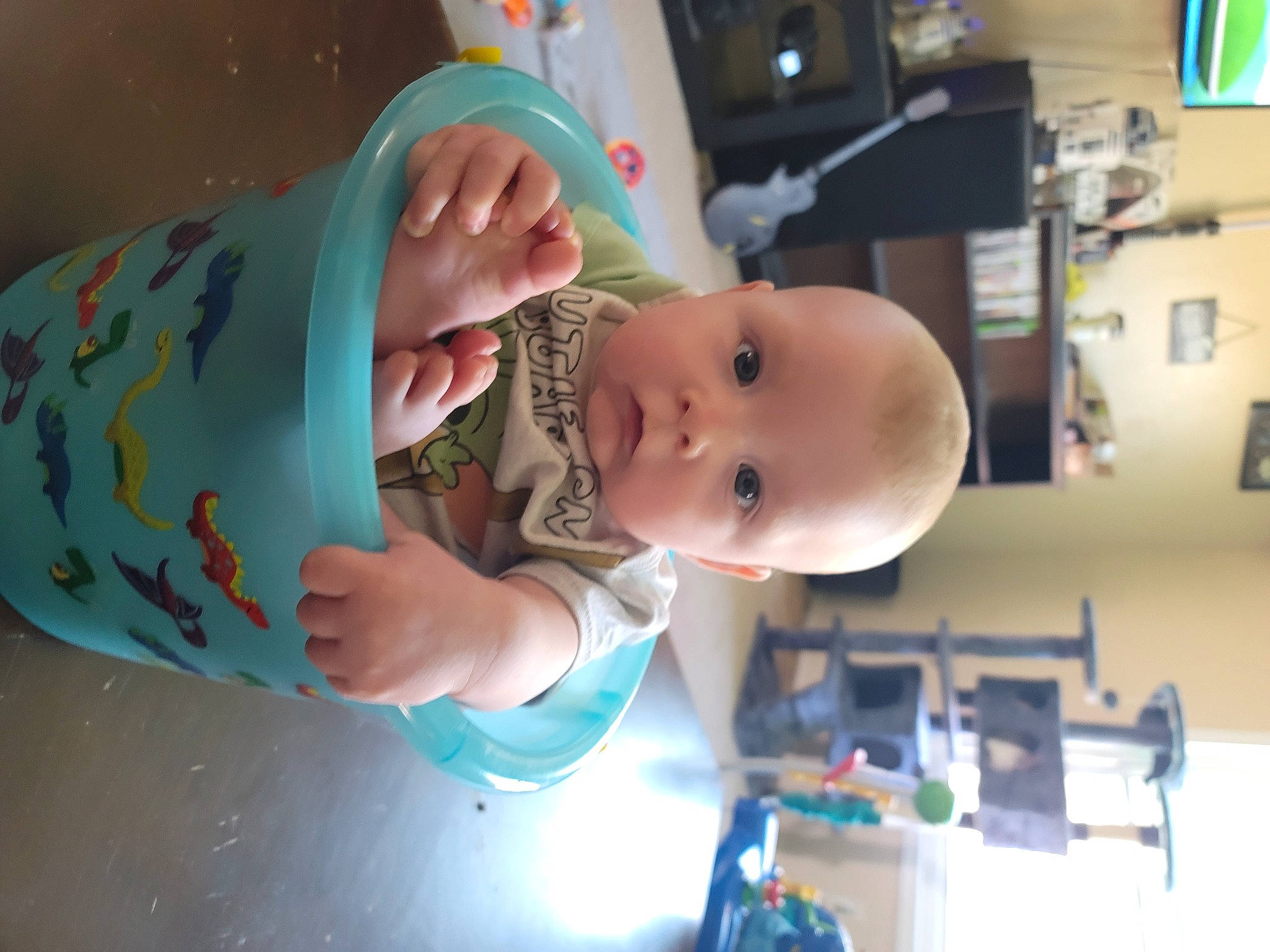 James joined the competition — help win amazing prizes! abdomen, baby, baby_products, baby_toddler_clothing, bathing, birthday_cake, cheek, chest, child, finger, fun, hat, nail, party, person, picture_frame, room, shelf, smile, toddler