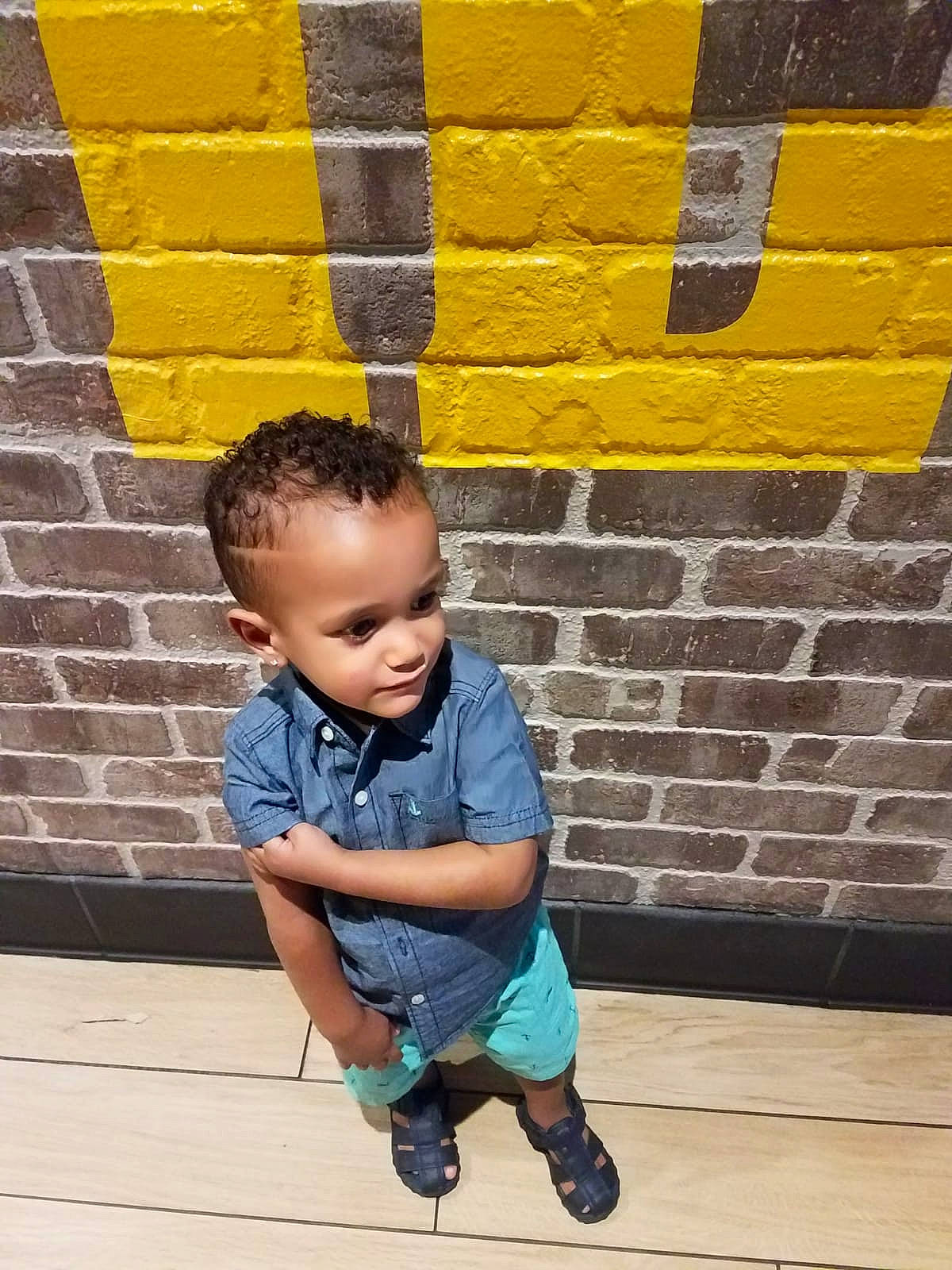 Kaizen joined the competition — help win amazing prizes! boy, child, cool, day, floor, flooring, fun, material, pattern, person, play, product, recreation, sitting, standing, toddler, vacation, yellow