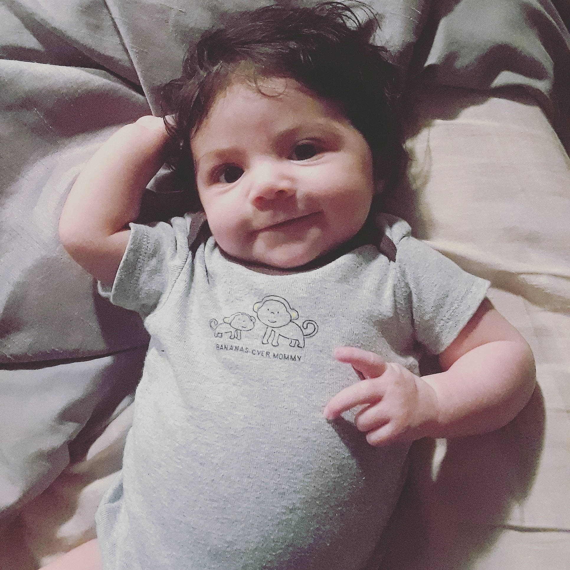 Sofia is registered to the contest to win money with this photo: arm, baby, beauty, cheek, child, ear, eye, face, head, lip, nose, person, skin, smile, toddler