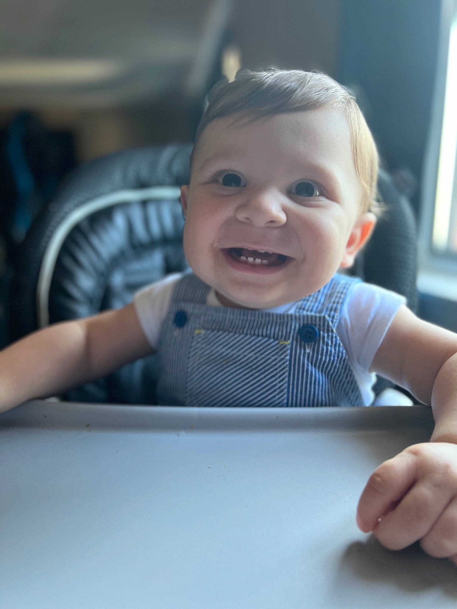 Derek joined the competition — help win amazing prizes! baby_toddler_clothing, cheek, chin, eye, face, facial_expression, finger, gesture, hair, happy, head, iris, joy, lip, mouth, nose, person, skin, sleeve, smile