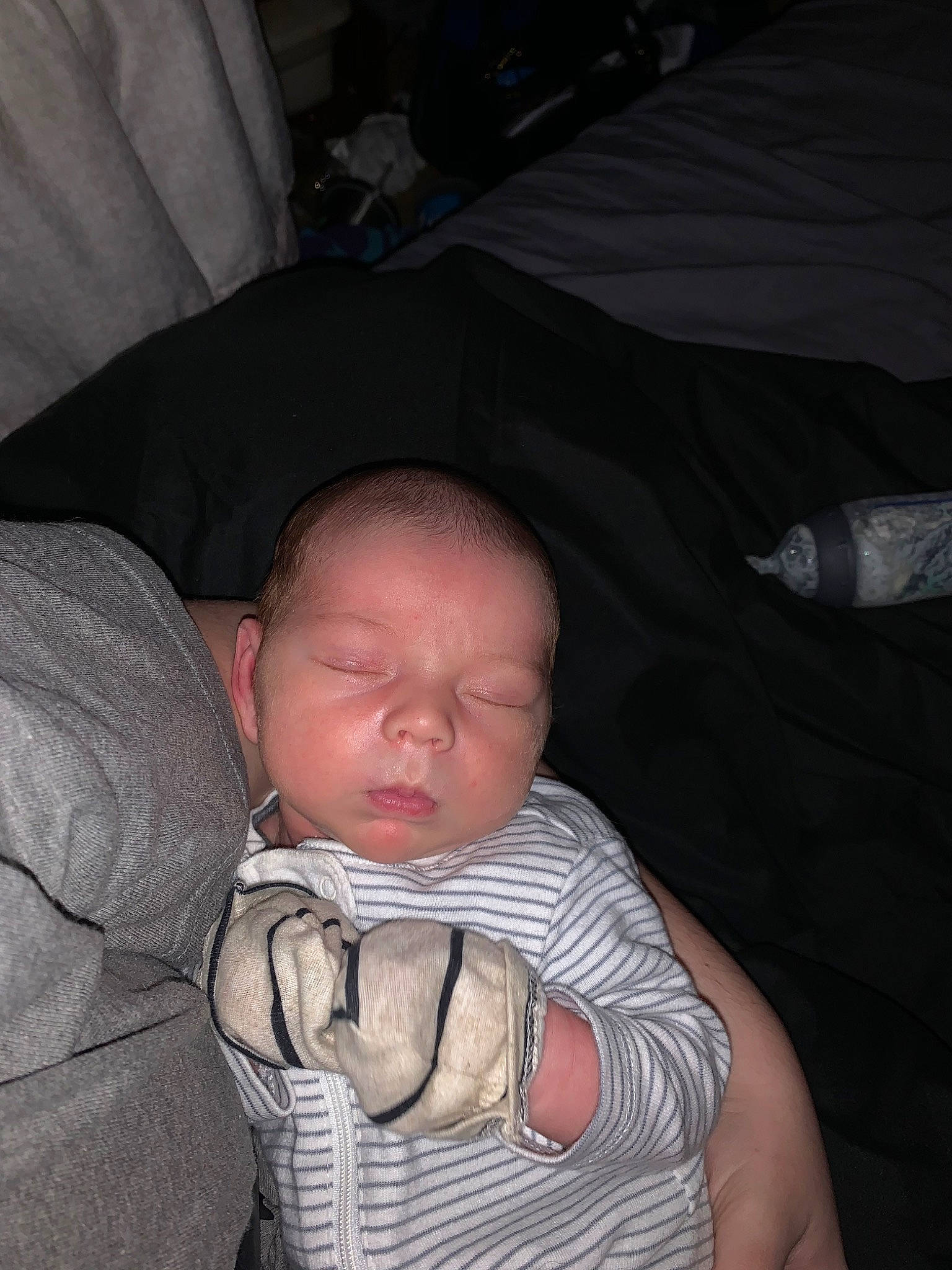 Anakin is registered to the contest to win money with this photo: baby, child, comfort, hand, head, mouth, muscle, nap, person, skin, sleep, toddler