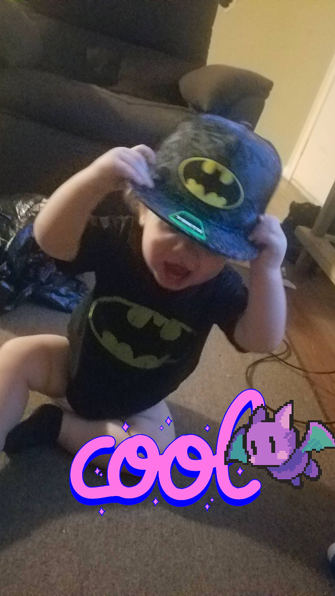 Leviathan joined the competition — help win amazing prizes! arm, batman, cap, cool, cosplay, costume, fictional_character, headgear, headwear, leg, muscle, person, photography, physical_fitness, plant, purple, selfie, sportswear, supervillain, textile