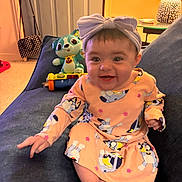 Lua Rose joined the competition — help win amazing prizes! accessories, architecture, baby, bodypart, building, couch, cushion, face, finger, furniture, hand, head, homedecor, indoors, lamp, livingroom, person, photography, portrait, room