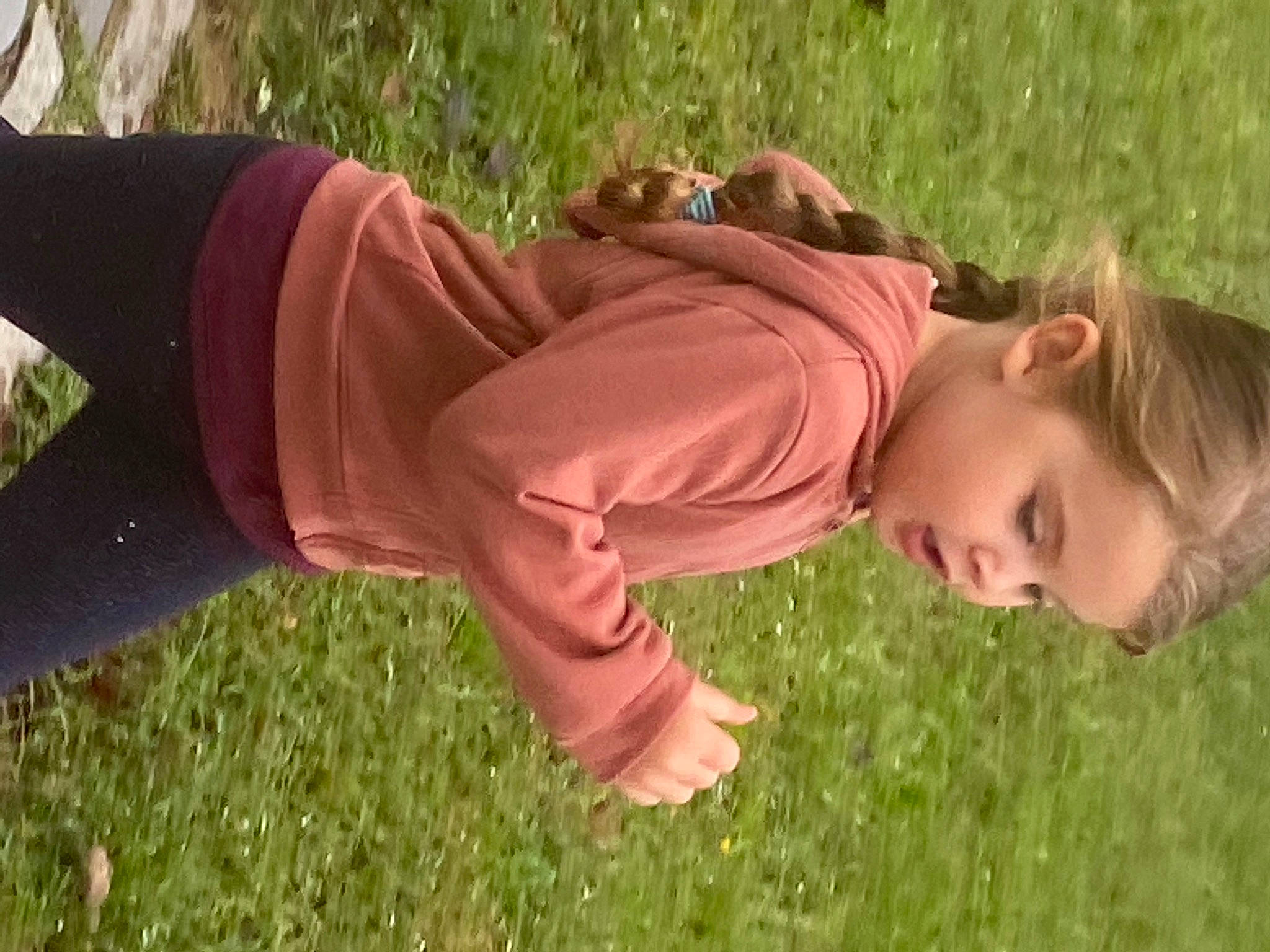 Kaylah joined the competition — help win amazing prizes! baby, baby_toddler_clothing, child, foot, fun, grass, grassland, happy, lawn, leisure, people_in_nature, person, plant, play, recreation, sitting, thigh, toddler