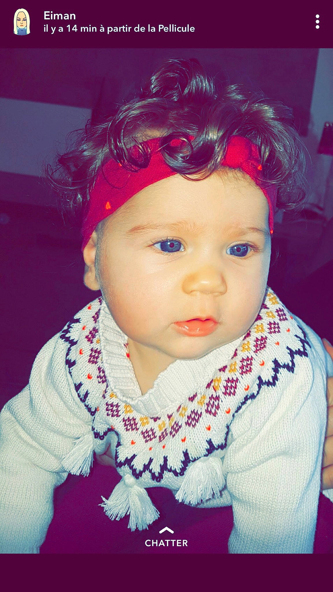 Sidney a rejoint le concours — aidez-le/la à gagner de superbes lots ! baby, cheek, child, child_model, chin, eye, face, forehead, head, headwear, lip, nose, person, pink, smile, toddler