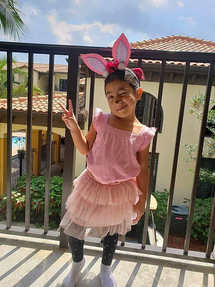 Salome joined the competition — help win amazing prizes! ballet_tutu, child, clothing, costume, dress, joy, person, pink, toddler, vacation