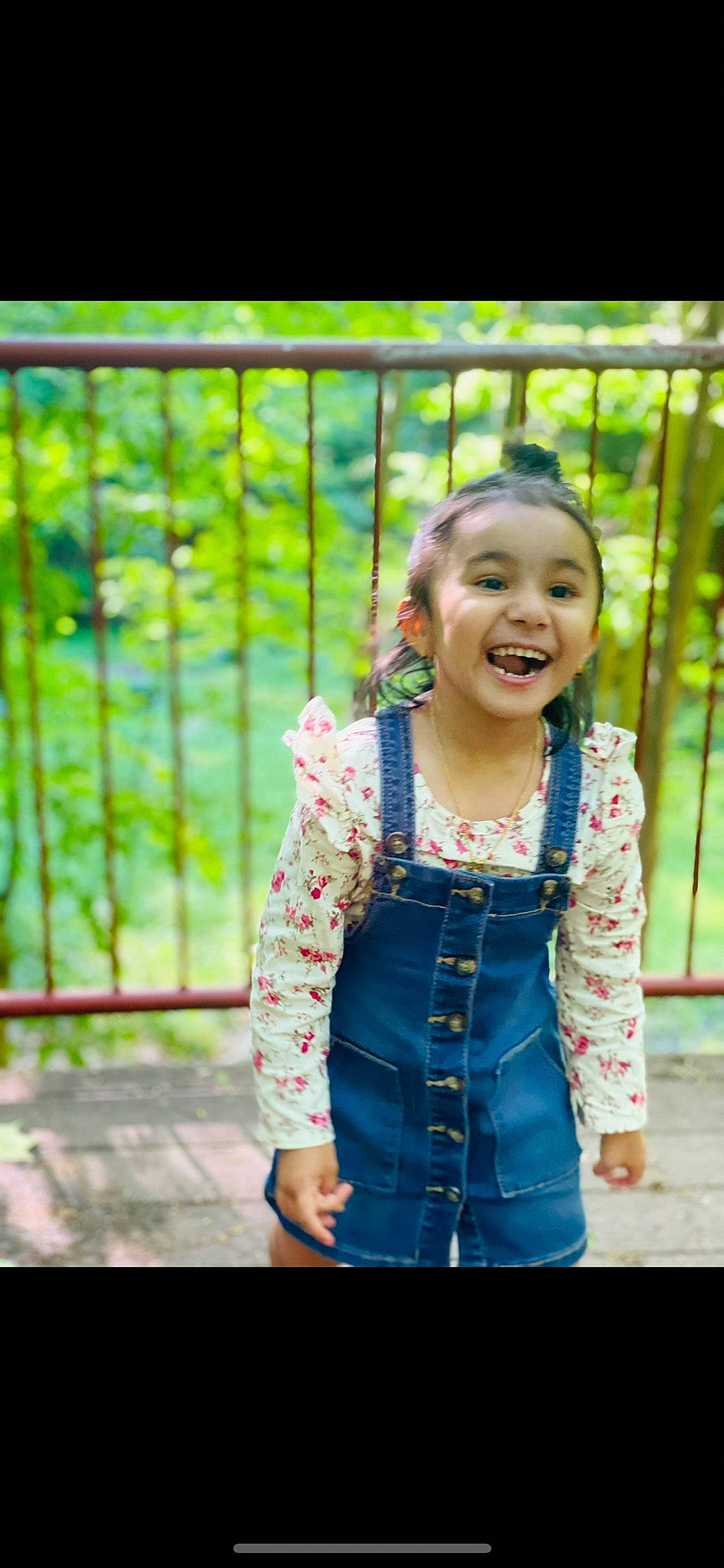 Suhana joined the competition — help win amazing prizes! baby_toddler_clothing, blond, child, dress, fence, fun, grass, happy, iris, jewellery, joy, leaf, leisure, necklace, pattern, people_in_nature, person, plant, skin, sleeve