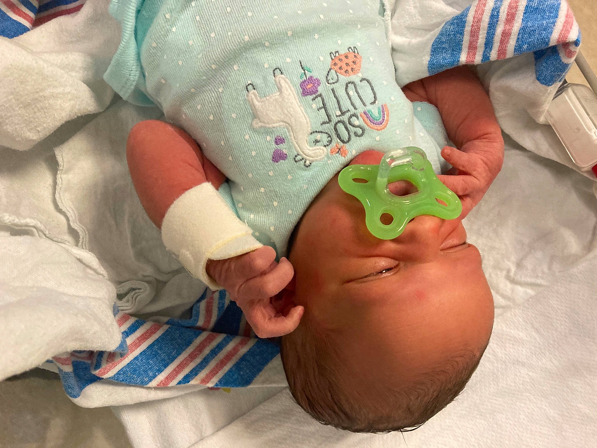 Lakelynn is registered to the contest to win money with this photo: baby, baby_products, baby_toddler_clothing, chest, child, fictional_character, flesh, happy, icing, linens, nail, person, room, sitting, sleeve, stuffed_toy, t_shirt, thigh, thumb, toddler