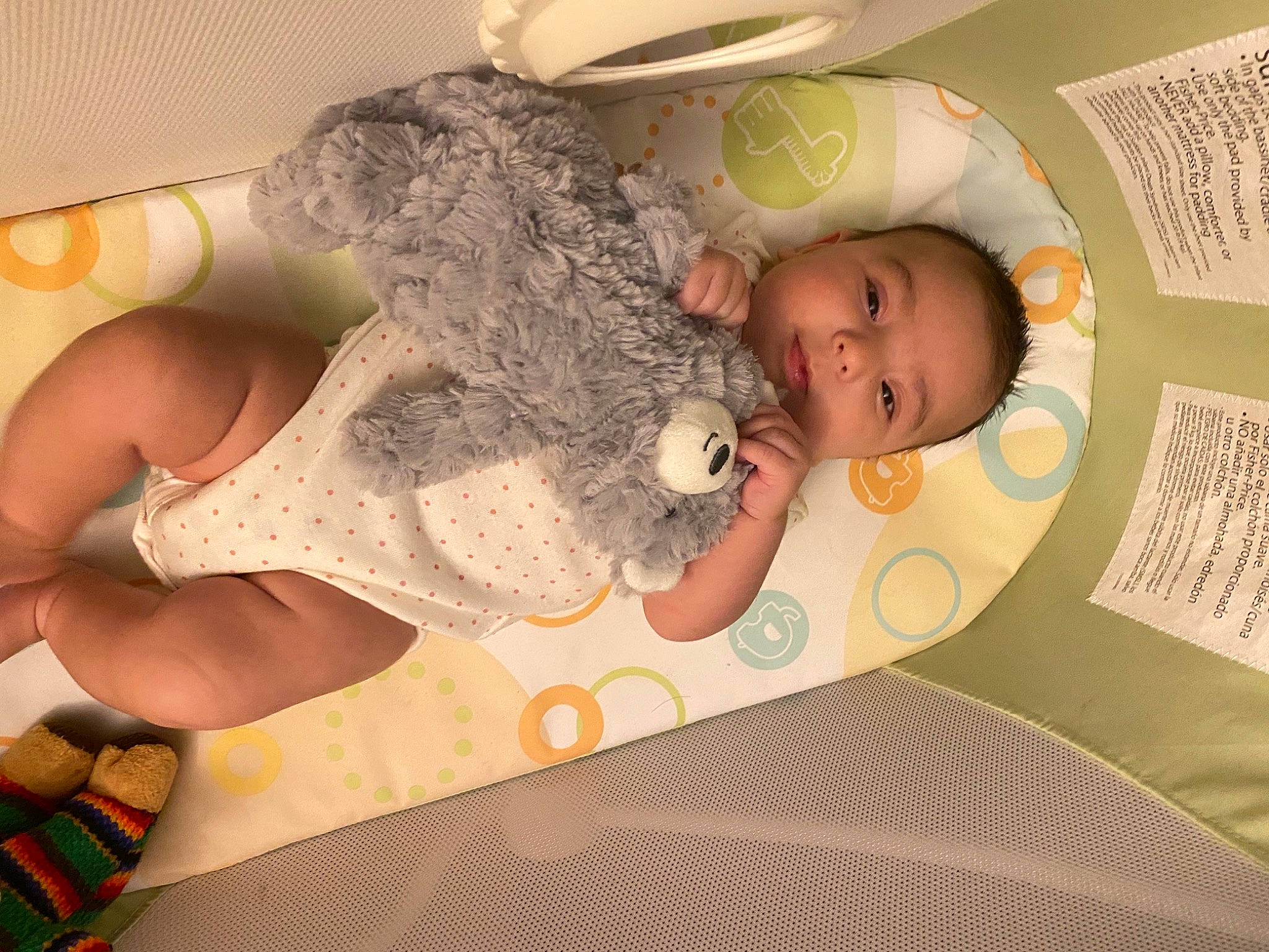 Serena joined the competition — help win amazing prizes! baby, baby_products, baby_safety, baby_toddler_clothing, baby_toys, bed, bedding, bedtime, infant_bed, linens, nightwear, paper, paper_product, person, plush, product, stuffed_toy, toy