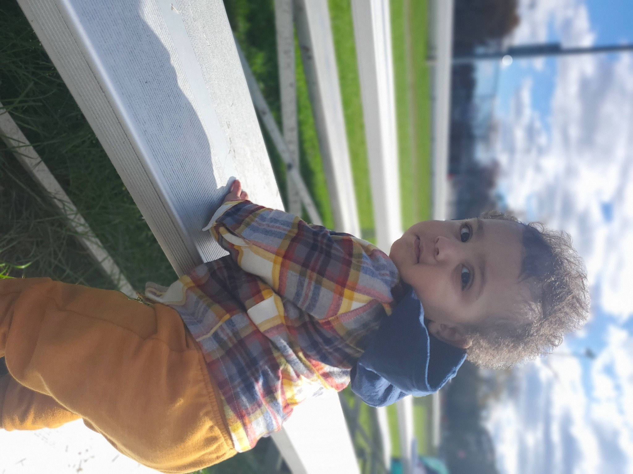 Anthem joined the competition — help win amazing prizes! child, cloud, cool, daytime, elbow, fun, grass, happy, leisure, line, pattern, person, plaid, recreation, sky, smile, tartan, toddler, tree, water