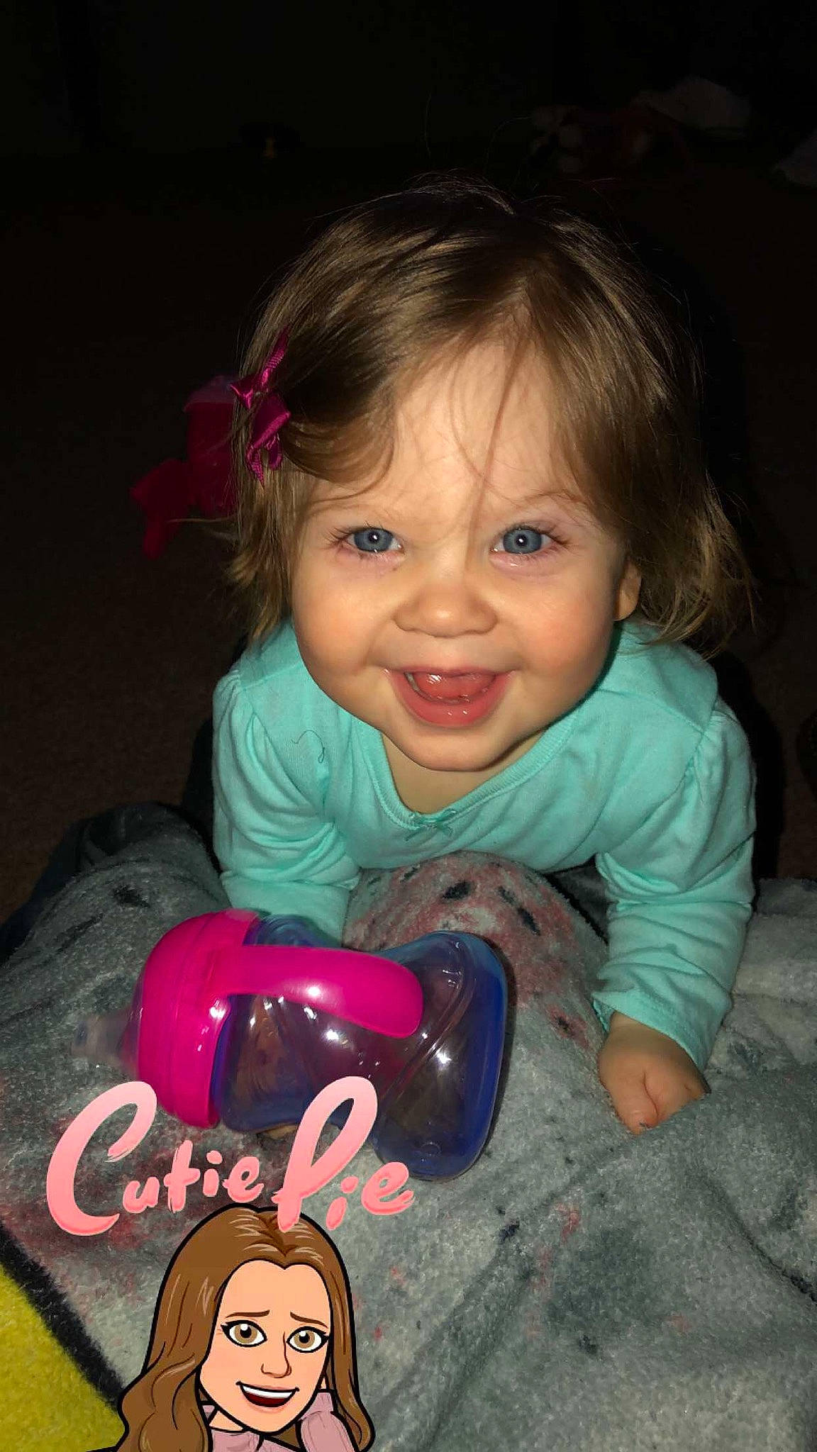 Alison joined the competition — help win amazing prizes! baby, baby_products, cheek, child, ear, eye, fun, happy, head, iris, joy, mouth, person, pink, play, product, skin, smile, toddler, tooth