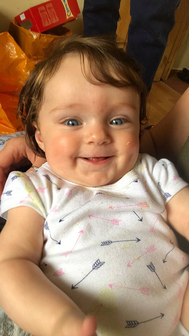 Alyssia is registered to the contest to win money with this photo: baby, beauty, brown_hair, cheek, child, chin, ear, eye, face, facial_expression, forehead, happy, head, iris, lip, mouth, nose, person, skin, smile