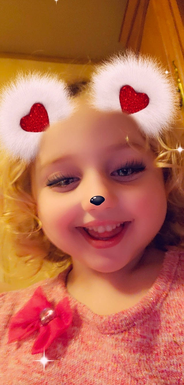 Willow joined the competition — help win amazing prizes! cheek, chin, ear, eye, eyebrow, eyelash, face, facial_expression, hair, hairstyle, happy, head, headwear, iris, joy, lip, nose, organ, person, pink