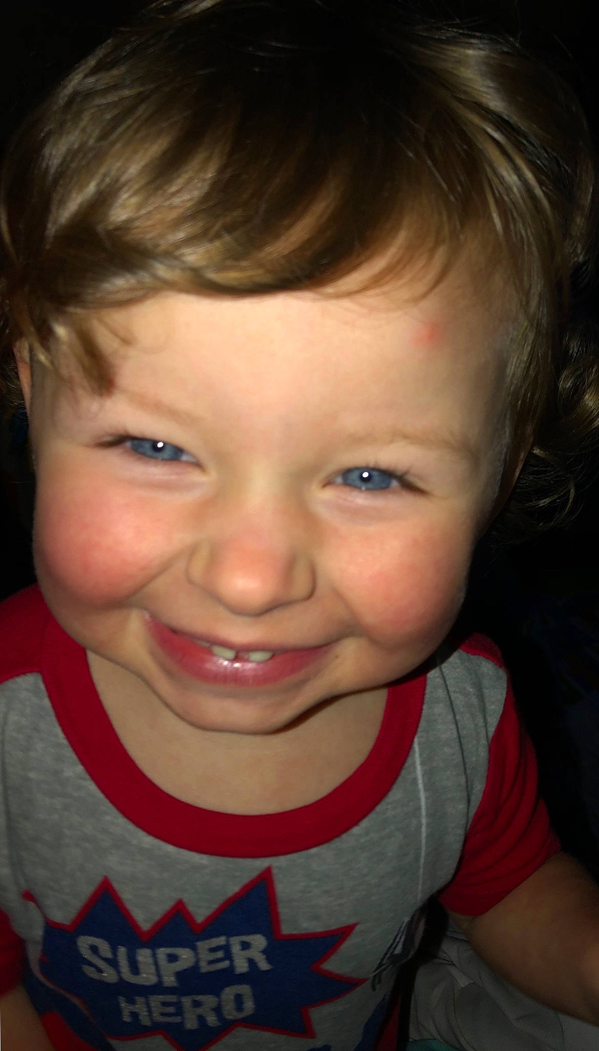 Huntley is registered to the contest to win money with this photo: beauty, cheek, child, chin, close_up, eye, eyebrow, face, facial_expression, forehead, hair, hairstyle, head, joy, lip, nose, organ, person, skin, smile