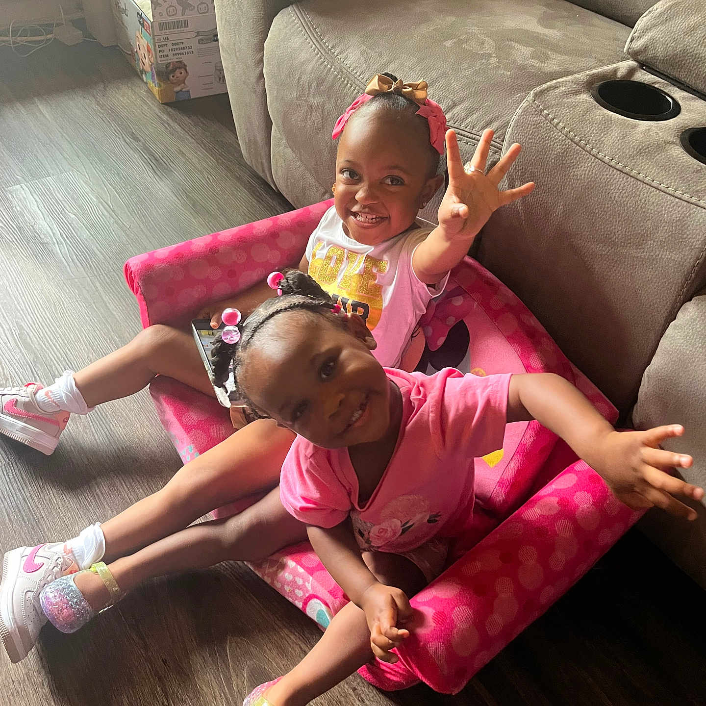 Kali is registered to the contest to win money with this photo: architecture, building, chair, child, couch, cushion, face, female, furniture, girl, happy, head, homedecor, indoors, livingroom, person, photography, portrait, room, sitting