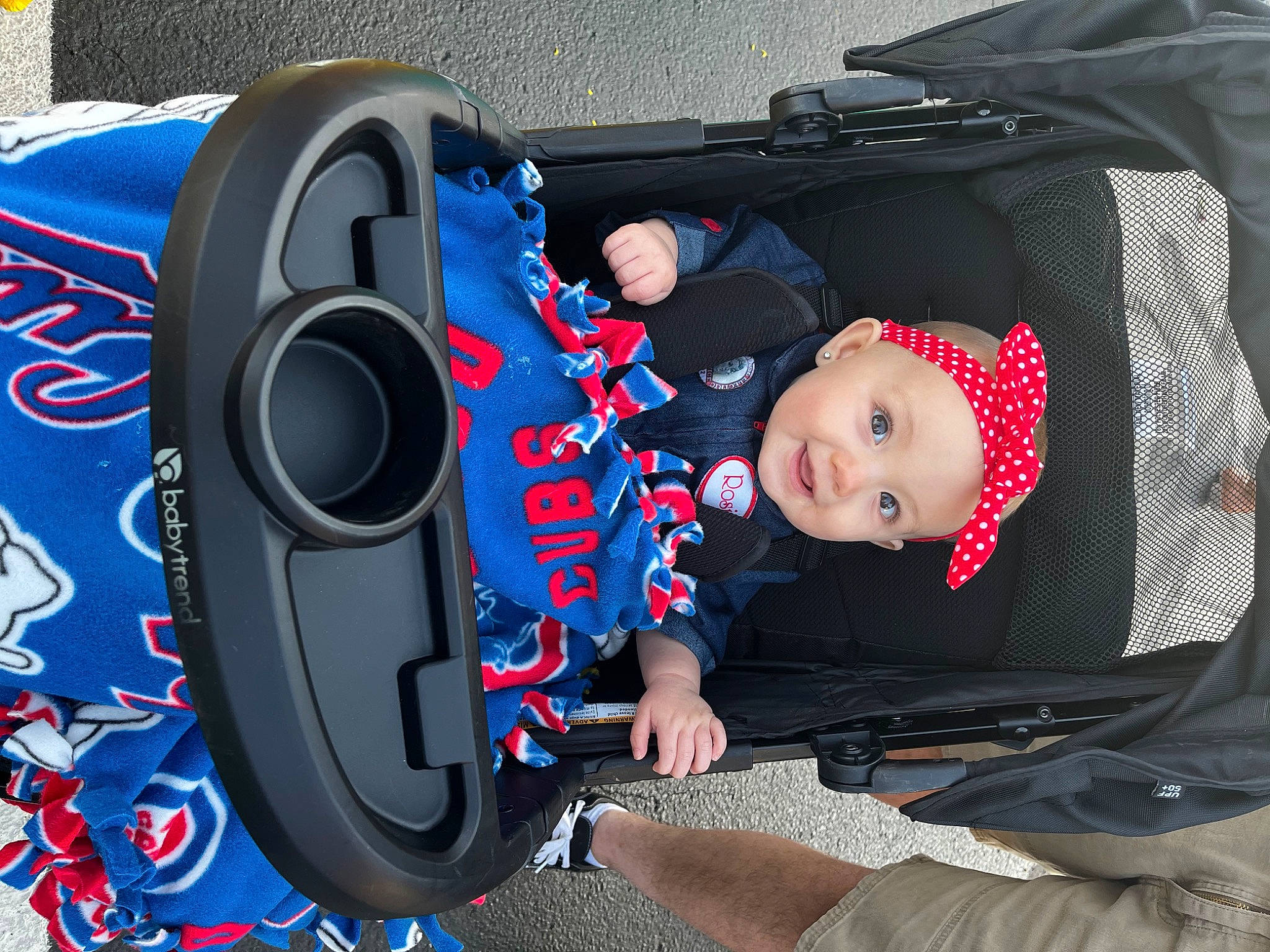 Ella joined the competition — help win amazing prizes! audio_equipment, auto_part, automotive_design, automotive_exterior, automotive_tire, automotive_wheel_system, baby, baby_carriage, baby_products, baby_toddler_clothing, child, comfort, electric_blue, fun, headwear, hubcap, motor_vehicle, person, tire, toddler