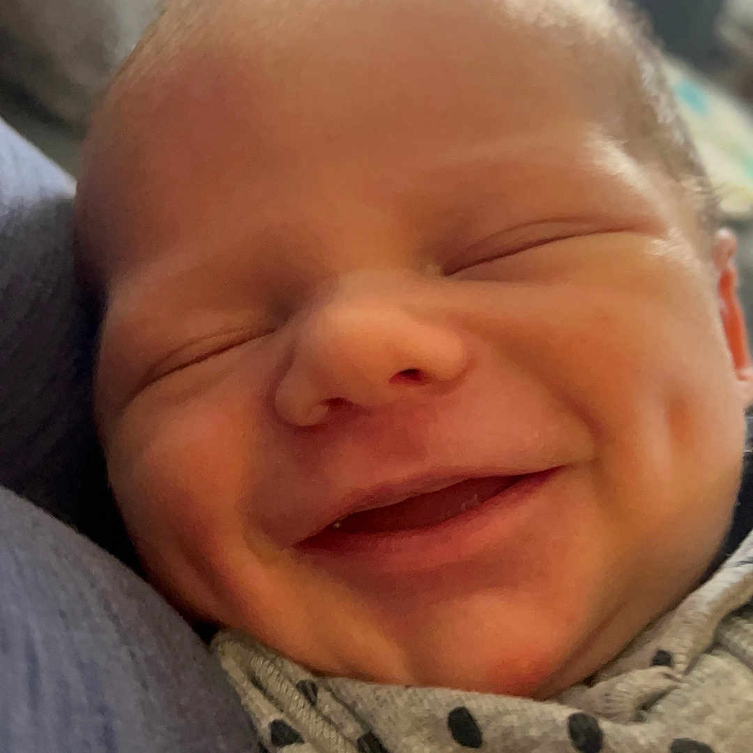 Waylon joined the competition — help win amazing prizes! baby, blanket, clothing, cushion, face, happy, head, homedecor, laughing, newborn, pants, person, photography, portrait, quilt, selfie, sleeping, smile