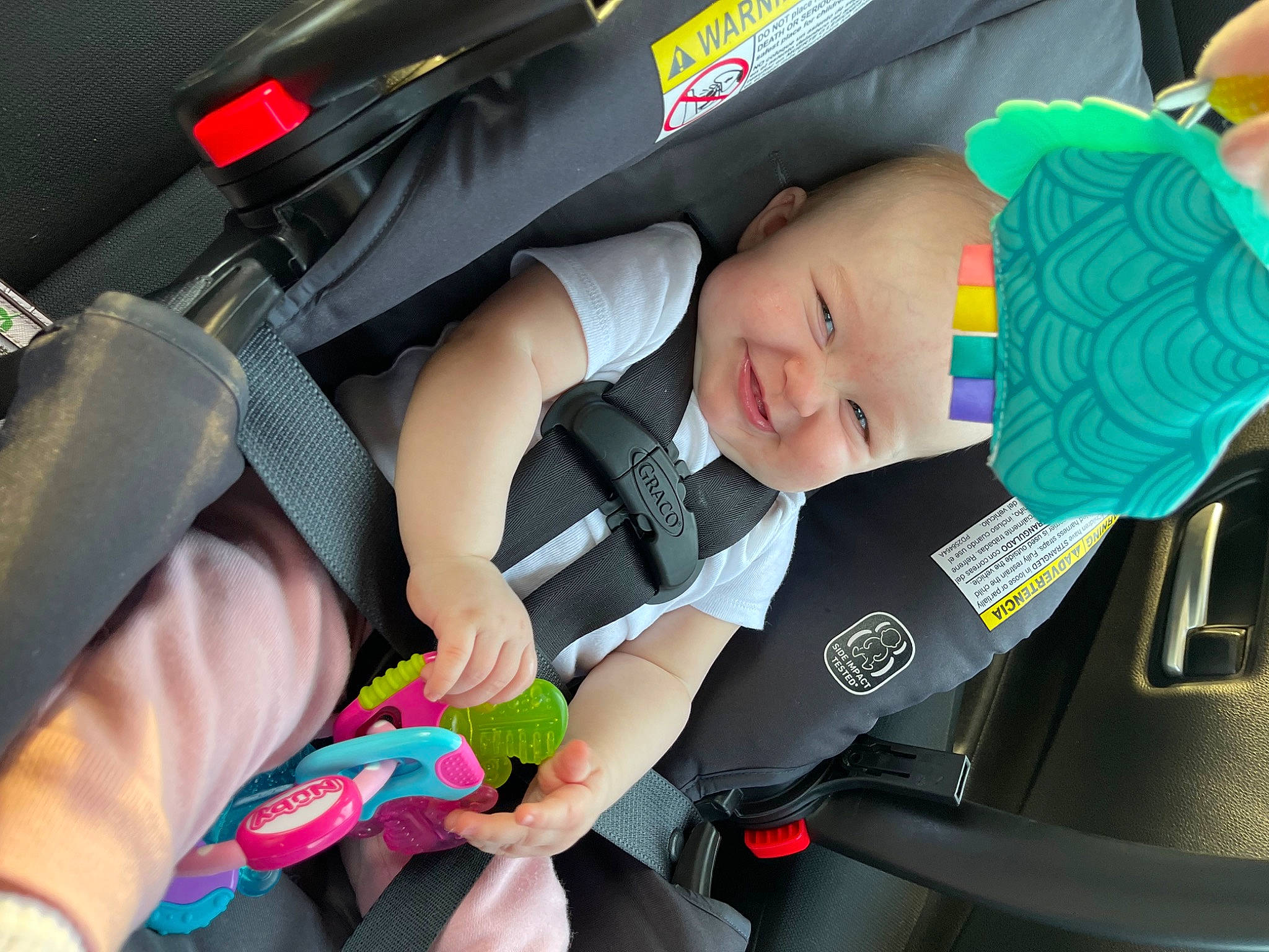 Emrea joined the competition — help win amazing prizes! auto_part, automotive_design, baby, baby_carriage, baby_in_car_seat, baby_products, car_seat, car_seat_cover, child, comfort, family_car, fun, green, lap, motor_vehicle, person, product, seat_belt, steering_wheel, toddler