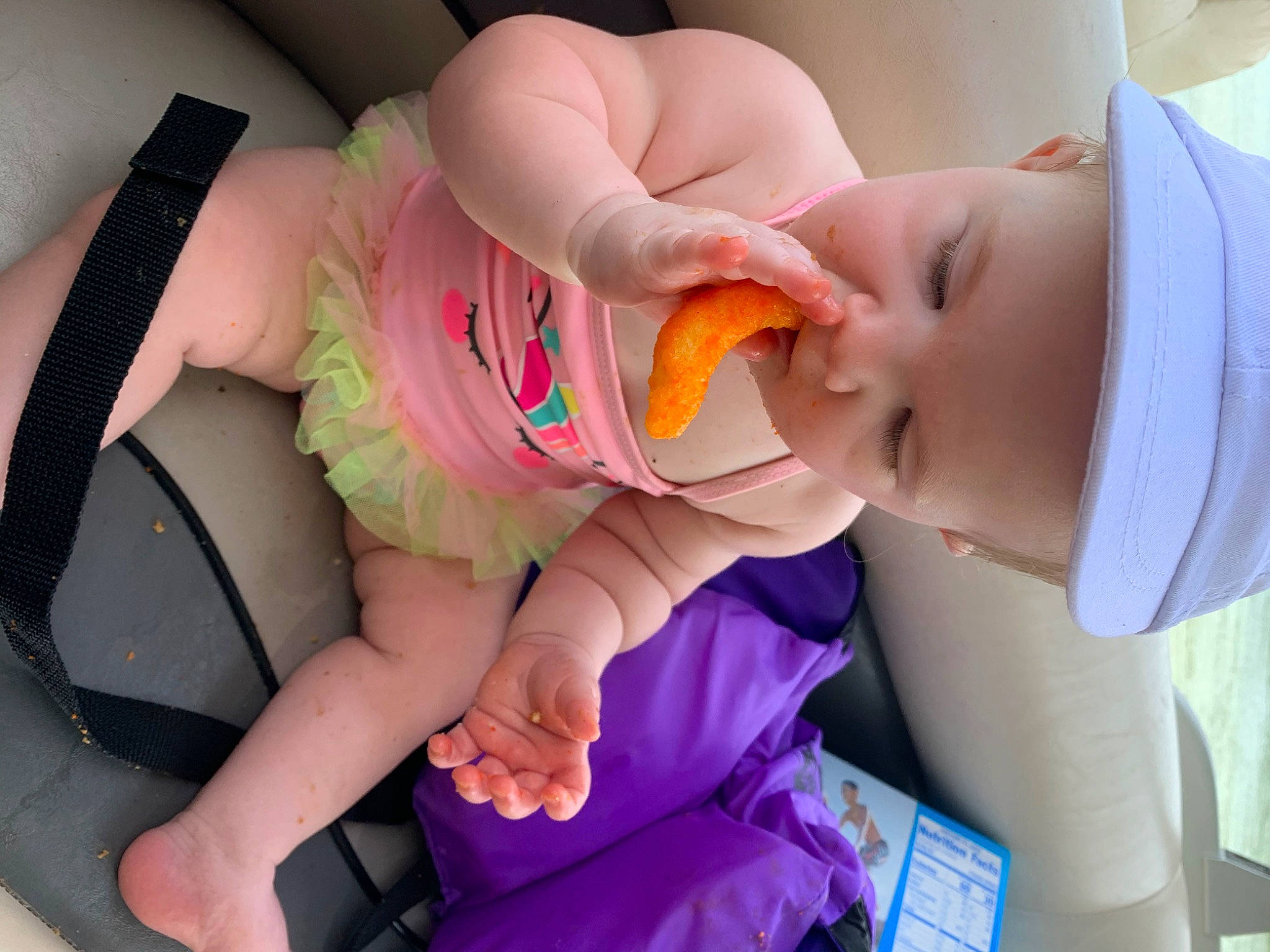 Brayleigh joined the competition — help win amazing prizes! baby, child, headwear, mouth, person, toddler