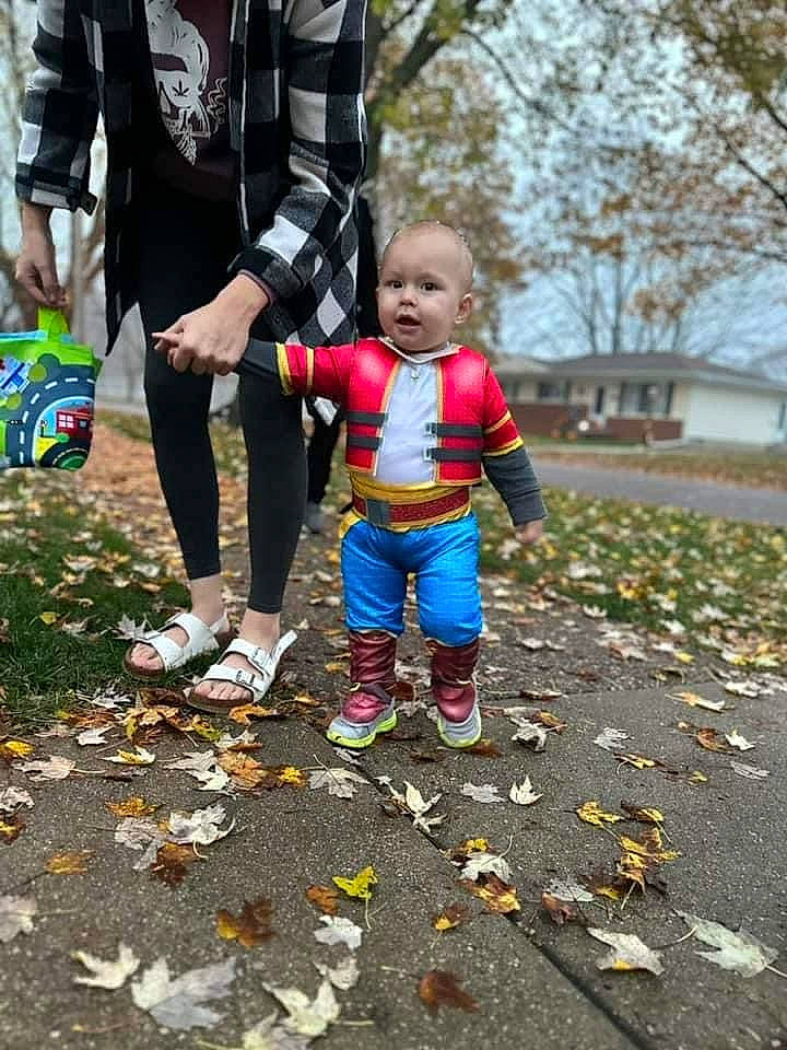 Karsyn joined the competition — help win amazing prizes! adaptation, asphalt, baby, child, fun, gesture, grass, green, happy, leaf, leisure, people, people_in_nature, person, photograph, plant, recreation, road_surface, shoe, toddler