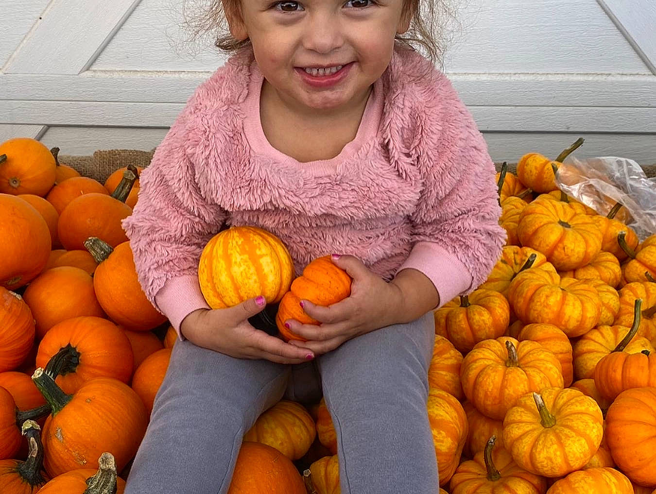 Juliet is registered to the contest to win money with this photo: calabaza, cucurbita, eye, food, gourd, happy, headwear, joy, local_food, natural_foods, orange, person, plant, produce, pumpkin, smile, squash, staple_food, superfood, vegetable