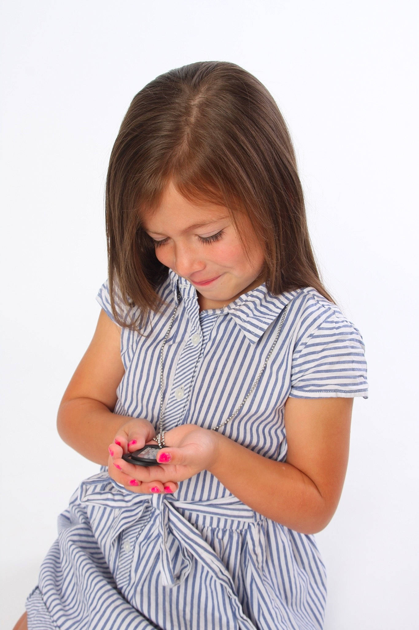 Kaidance joined the competition — help win amazing prizes! baby, child, child_model, ear, electronic_device, gadget, joy, neck, person, sitting, sleeve, t_shirt, technology, toddler, top