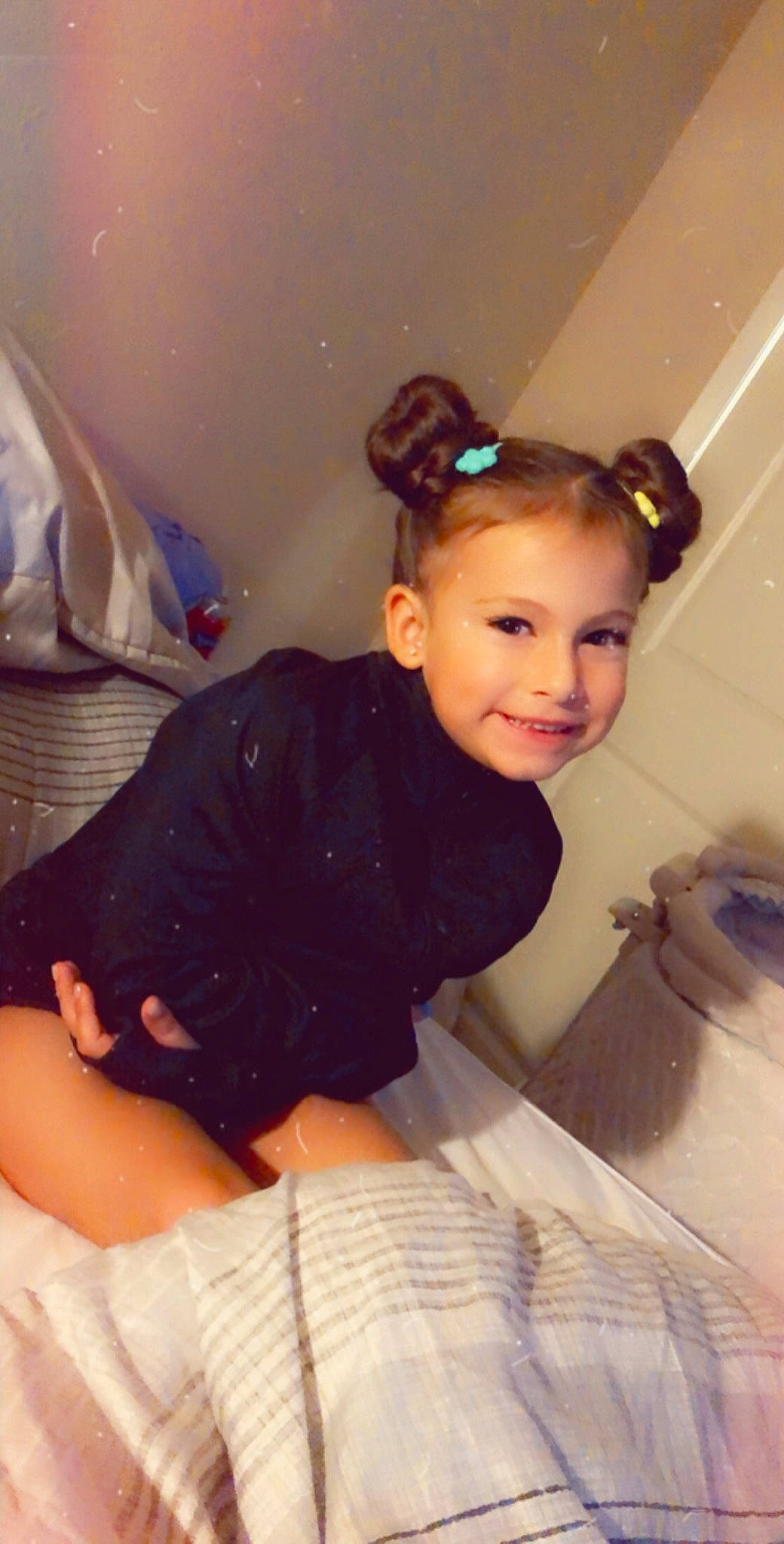 Kaidance joined the competition — help win amazing prizes! cheek, child, ear, forehead, hair, joy, person, smile, toddler