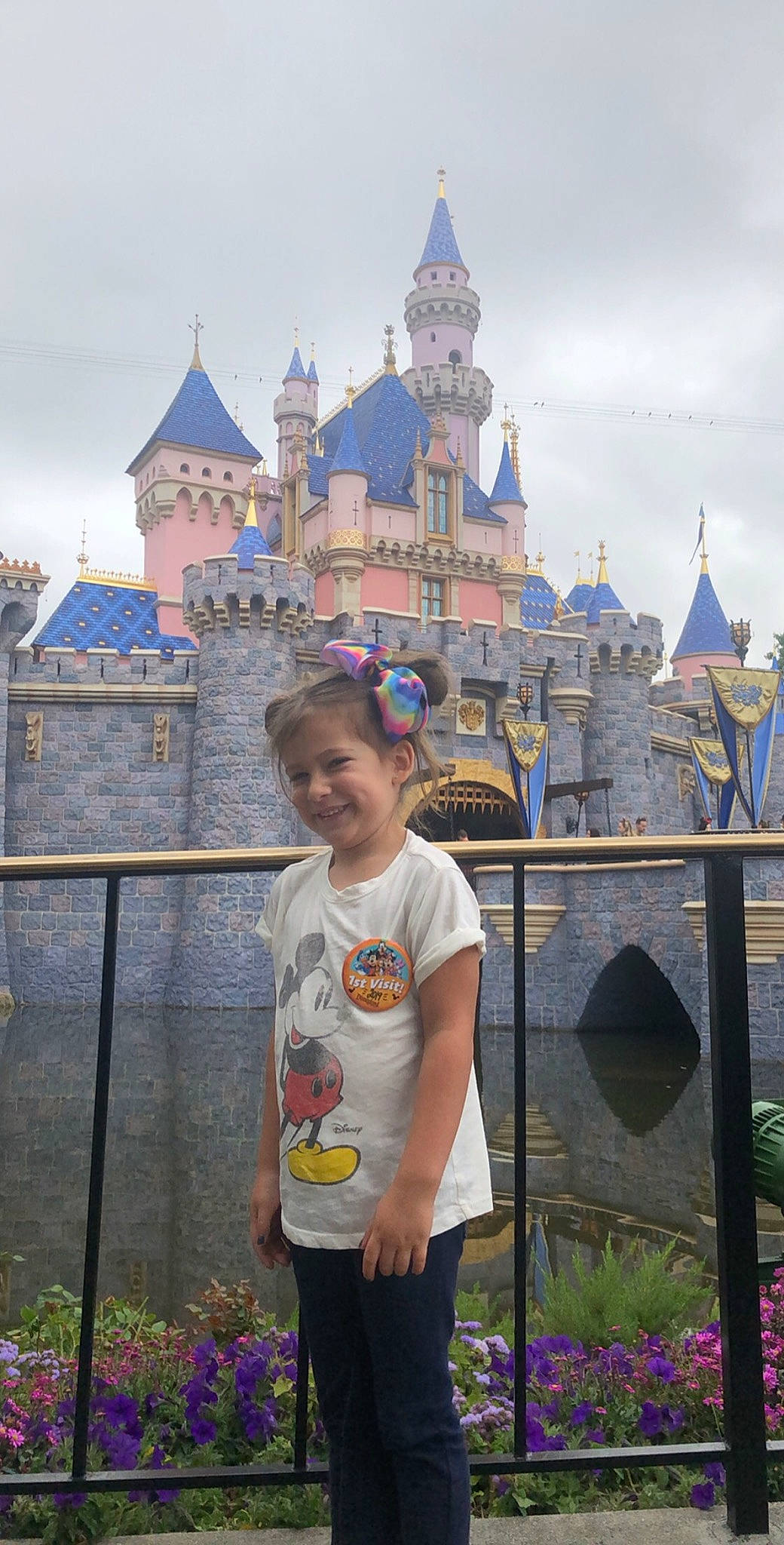 Kaidance is registered to the contest to win money with this photo: castle, child, joy, landmark, person, tourism, travel, vacation, world