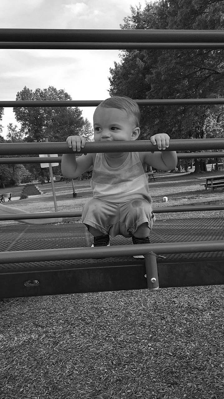 Kylar is registered to the contest to win money with this photo: baby, black, black_and_white, child, family, monochrome, monochrome_photography, person, photograph, photography, play, sitting, snapshot, standing, style, toddler, tree, white, window