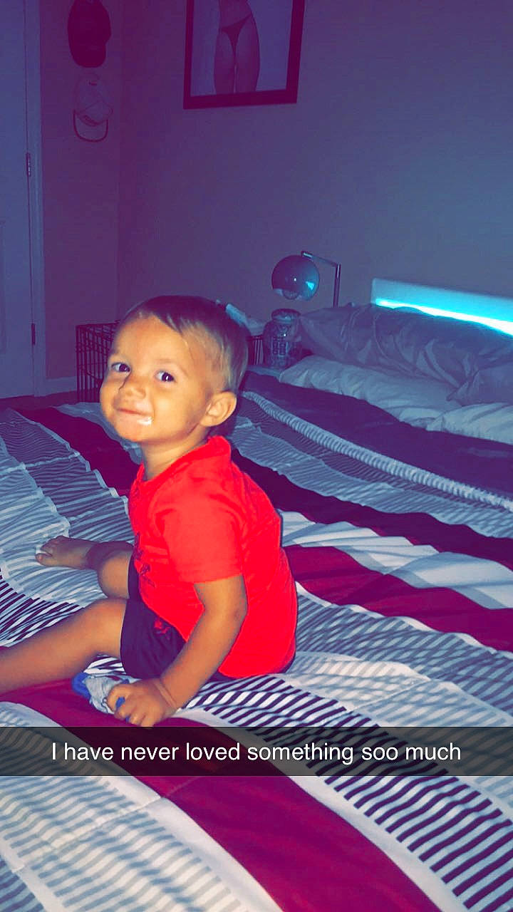 Kylar is registered to the contest to win money with this photo: baby, child, fun, joy, leisure, magenta, person, smile, toddler