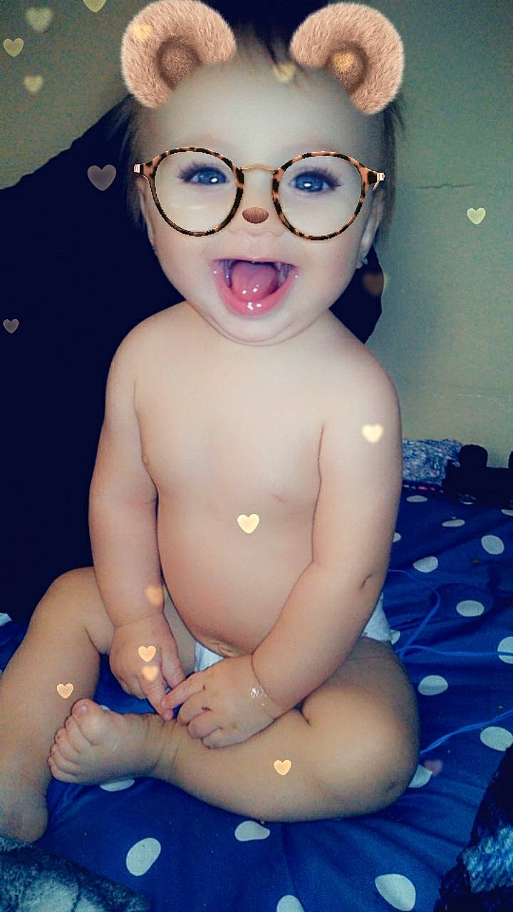 Aaliyah joined the competition — help win amazing prizes! baby, cheek, chest, child, ear, eye, eyewear, face, glasses, head, lip, muscle, nose, person, skin, smile, toddler, vision_care