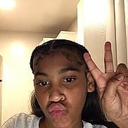 Tianna joined the competition — help win amazing prizes! accessories, blackhair, bodypart, child, face, female, finger, girl, hair, hand, happy, head, indoors, lighting, neck, person, photography, portrait, selfie, smile