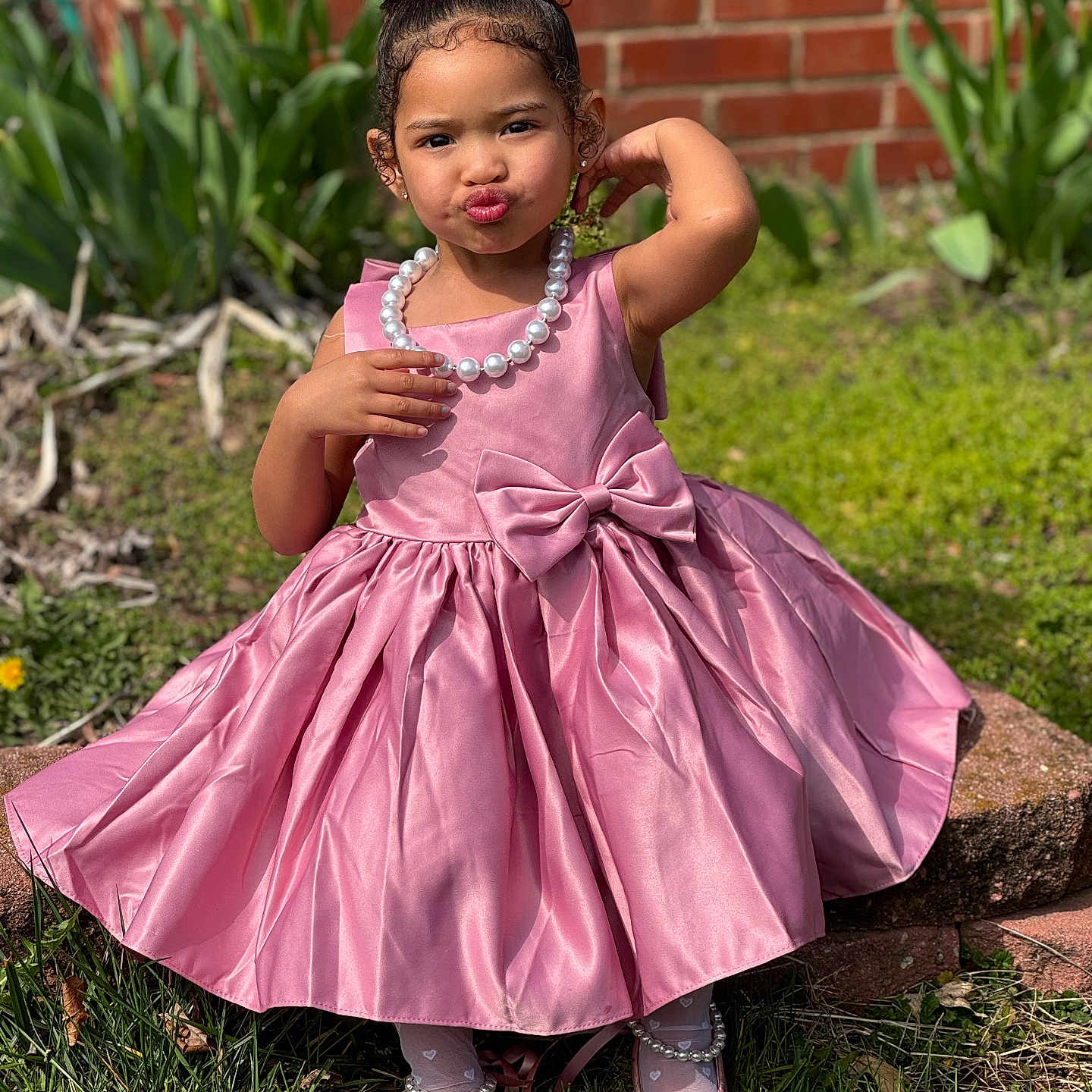 Nieyeli joined the competition — help win amazing prizes! accessories, child, clothing, dress, eveningdress, face, fashion, female, flower, formalwear, girl, gown, grass, head, jewelry, necklace, person, photography, plant, portrait
