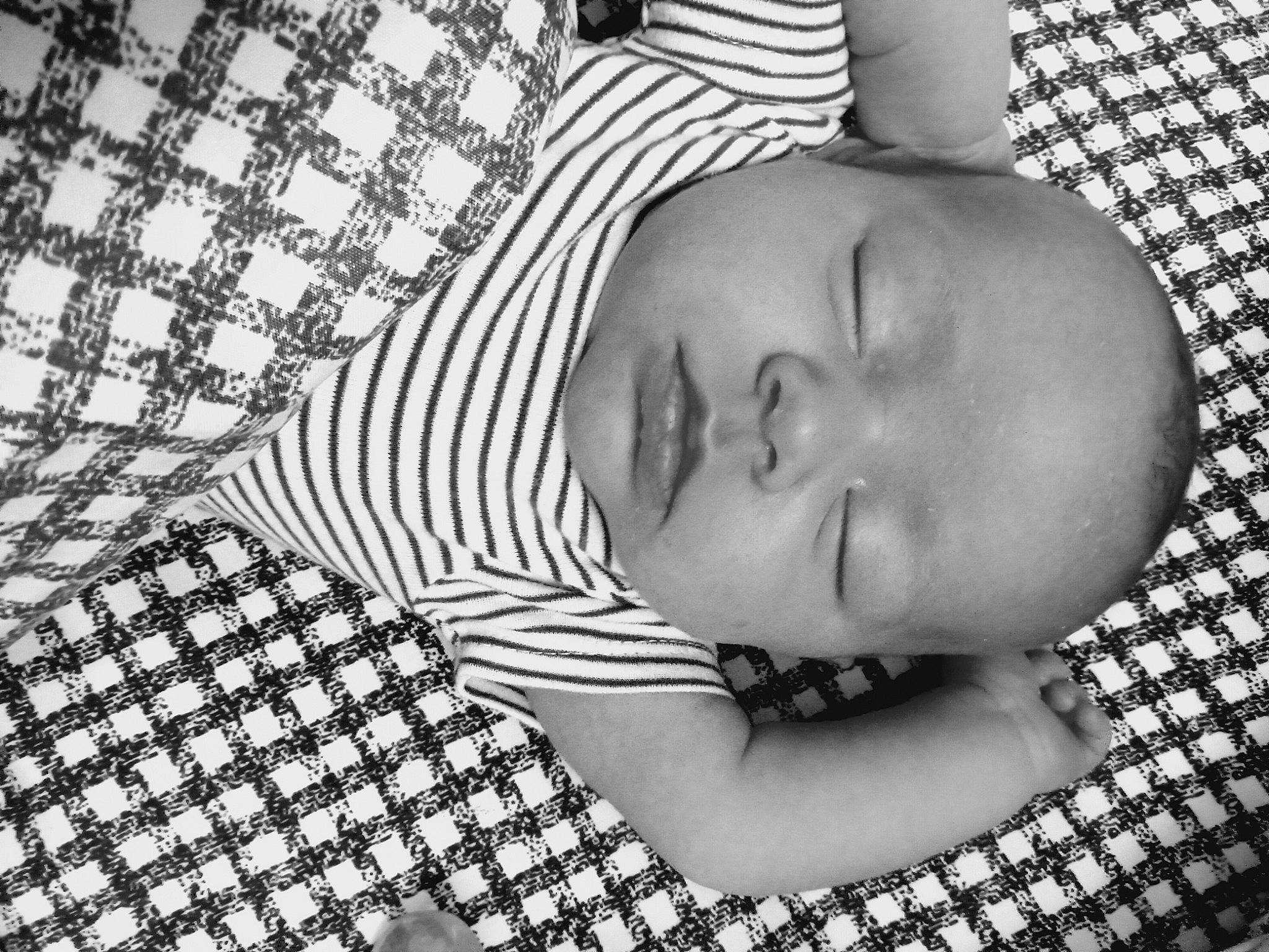 Eli Anthony is registered to the contest to win money with this photo: baby, baby_toddler_clothing, black, black_and_white, comfort, hairstyle, iris, line, monochrome, monochrome_photography, organ, pattern, people, person, photograph, snapshot, style, textile, tints_and_shades, toddler