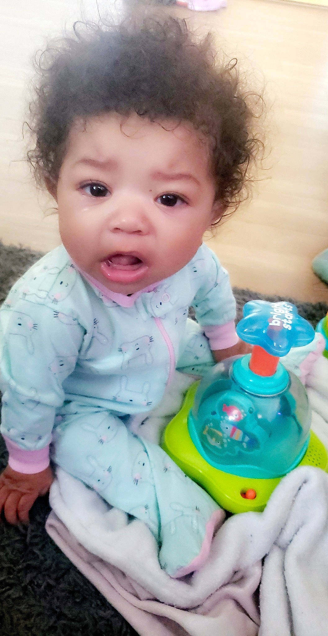 Kamylah joined the competition — help win amazing prizes! baby, baby_bottle, baby_playing_with_toys, baby_products, bottle, cheek, child, drinkware, eye, iris, person, plastic_bottle, play, product, sitting, skin, smile, tableware, toddler
