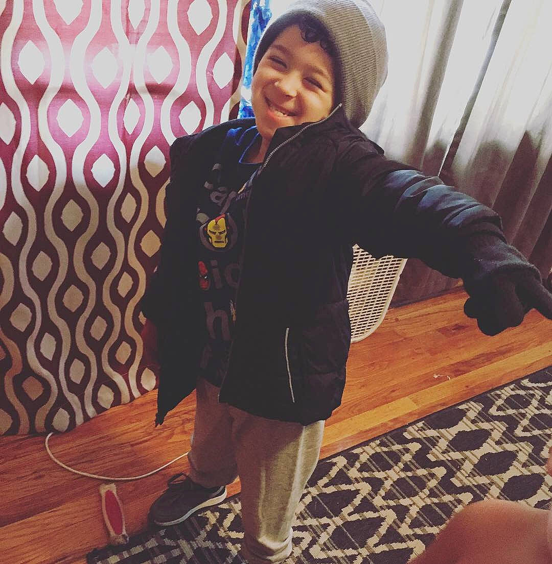 Jaelyn is registered to the contest to win money with this photo: black_hair, coat, cool, fashion, footwear, jacket, joy, leg, long_hair, outerwear, person, photography, selfie, shoe, smile, t_shirt, top, vacation