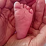 baby_foot, adult_hands, close_up, skin, tenderness, care, small, pink, wrinkles, human, touch, protection, soft_light, detail, fingers, palm, newborn, cute, fragile, warmth