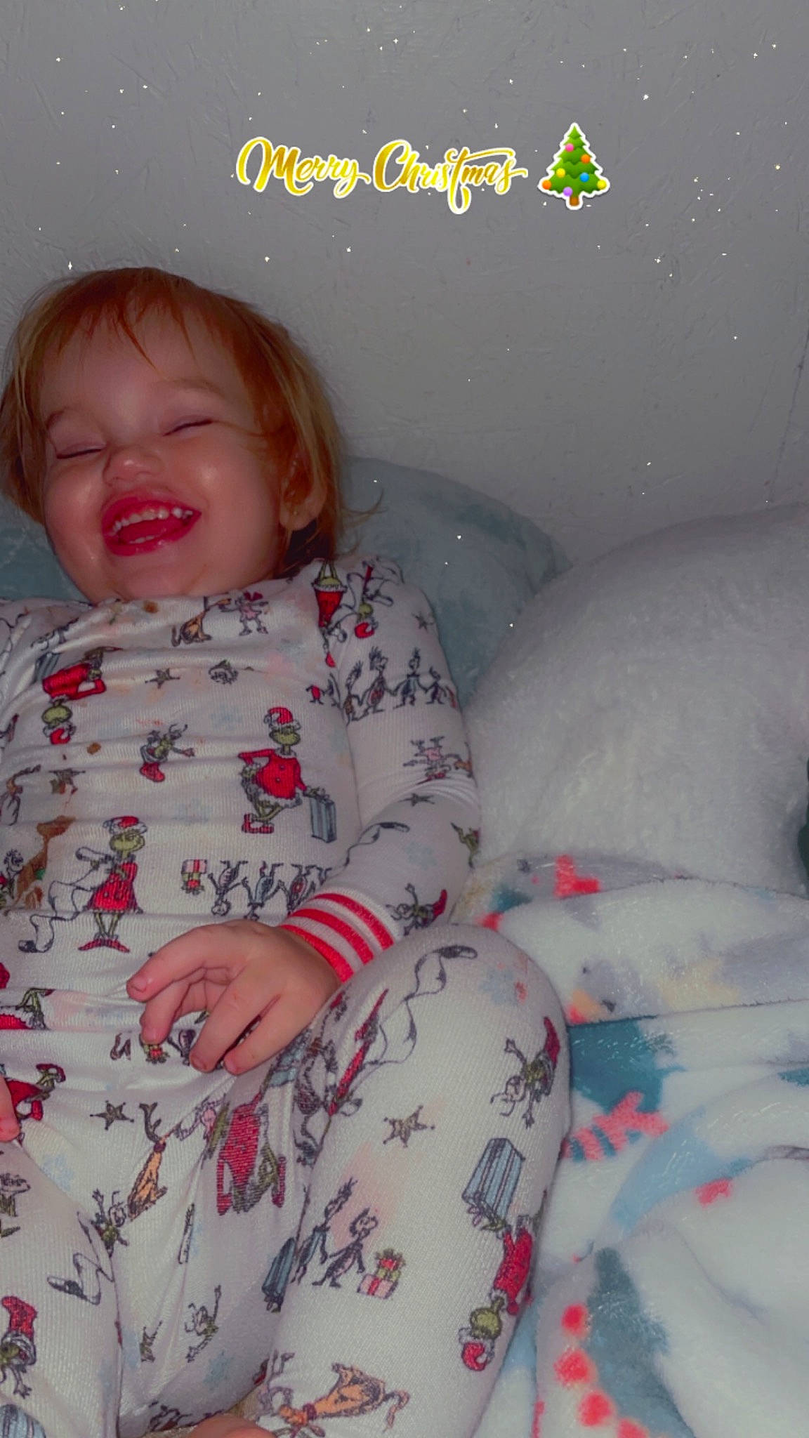 Piper joined the competition — help win amazing prizes! baby, baby_toddler_clothing, bedding, cheek, child, comfort, eye, happy, joy, linens, nightwear, pattern, person, pink, room, skin, sleeve, smile, t_shirt, textile