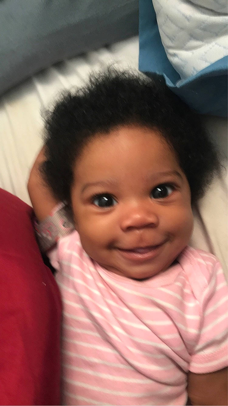 Laylani joined the competition — help win amazing prizes! baby, black_hair, cheek, child, ear, eye, eyebrow, eyelash, forehead, fun, gesture, happy, joy, lip, mouth, nose, person, portrait_photography, skin, smile