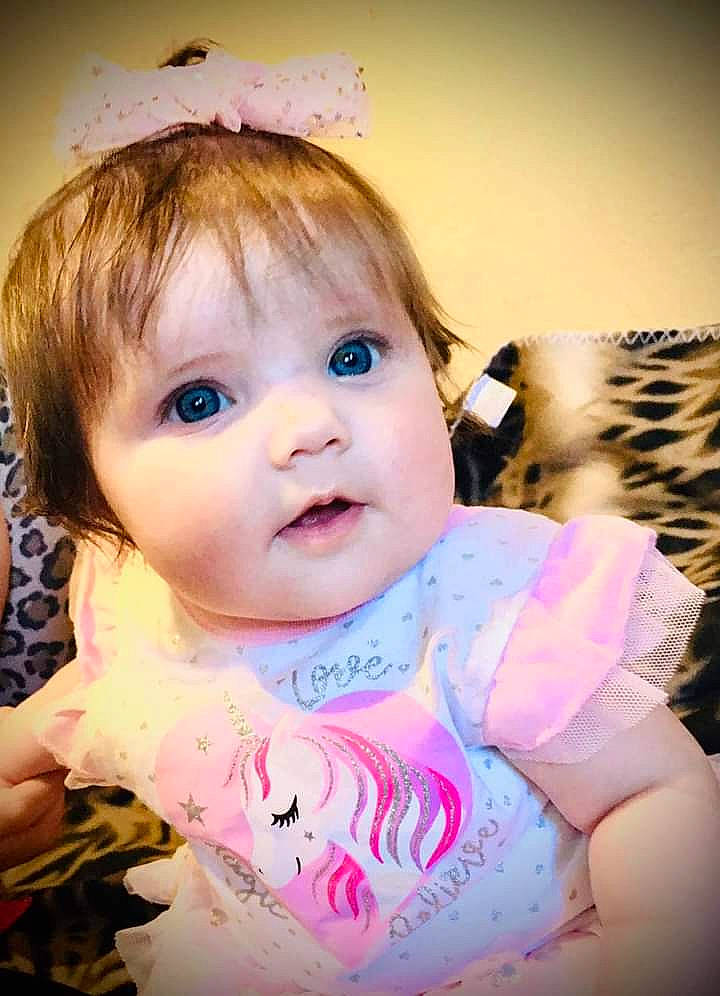 Masaya joined the competition — help win amazing prizes! baby, baby_toddler_clothing, bib, blond, cheek, child, chin, eyebrow, eyelash, fashion_accessory, flash_photography, fun, happy, iris, lip, nose, person, pink, skin, sleeve