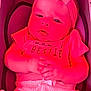 Azalea Charlotte joined the competition — help win amazing prizes! baby, infant, child, headband, flower, clothing, pink, seat, cushion, hands, cute, portrait, expression, person, soft_lighting, closeup, sitting, casual, indoors, comfortable