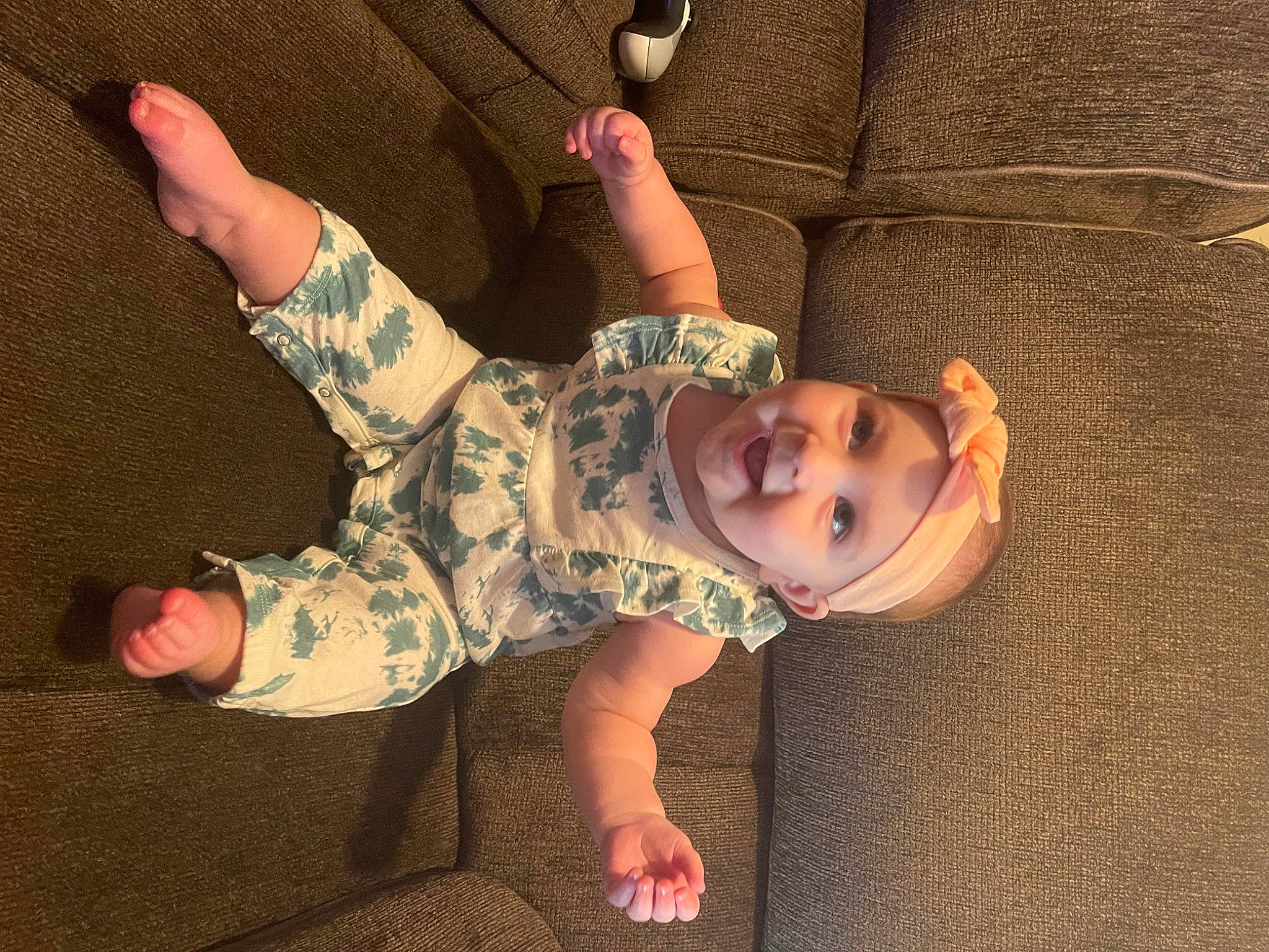 Cambrie joined the competition — help win amazing prizes! arm, baby, baby_toddler_clothing, cheek, chin, comfort, finger, floor, flooring, gesture, hand, happy, headwear, human_body, leg, mouth, nose, person, skin, sleeve