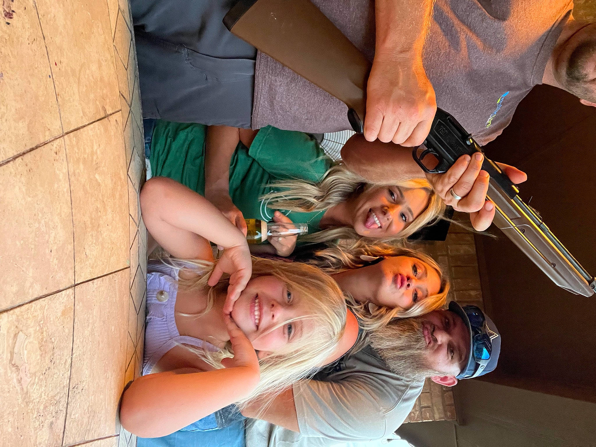 Natalie joined the competition — help win amazing prizes! child, clothing, elbow, event, facial_expression, friendship, fun, gesture, happy, headwear, human_leg, joy, leisure, mammal, person, shorts, sitting, smile, snapshot, thigh