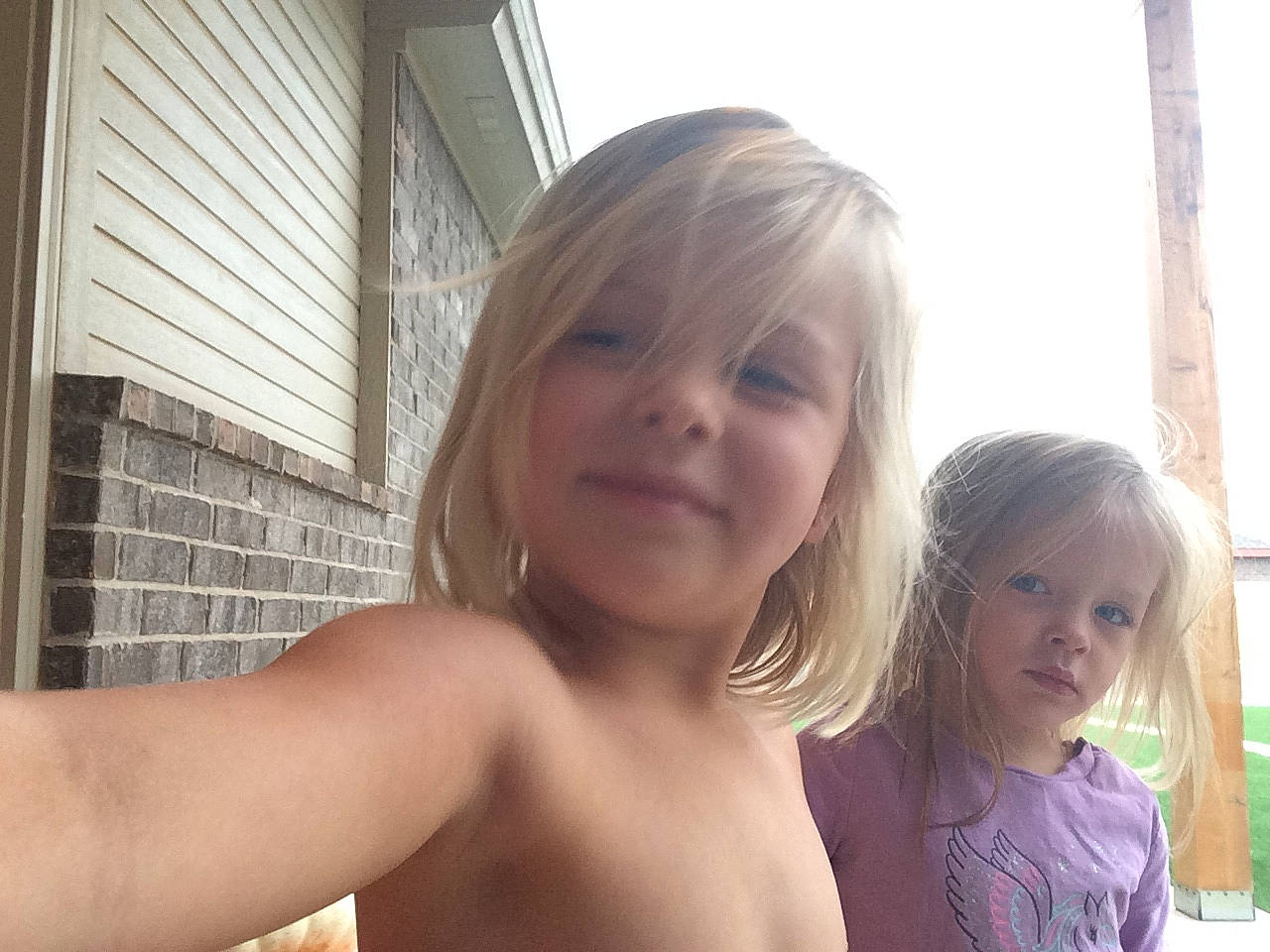 Natalie is registered to the contest to win money with this photo: cheek, chest, child, chin, eye, eyebrow, eyelash, face, finger, fun, gesture, grass, happy, iris, joy, lip, nose, person, skin, smile